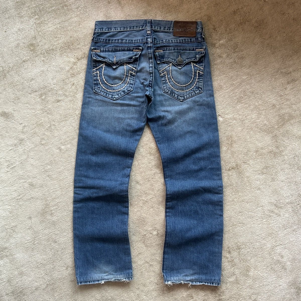 True Religion True Religion Ricky Super T Denim Jeans Size US 33 - 2 Thumbnail