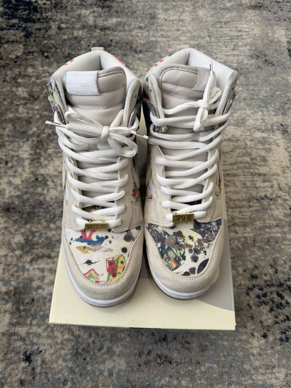 Supreme Supreme X Rammellzee nike dunk Size US 13 / EU 46 - 7 Thumbnail
