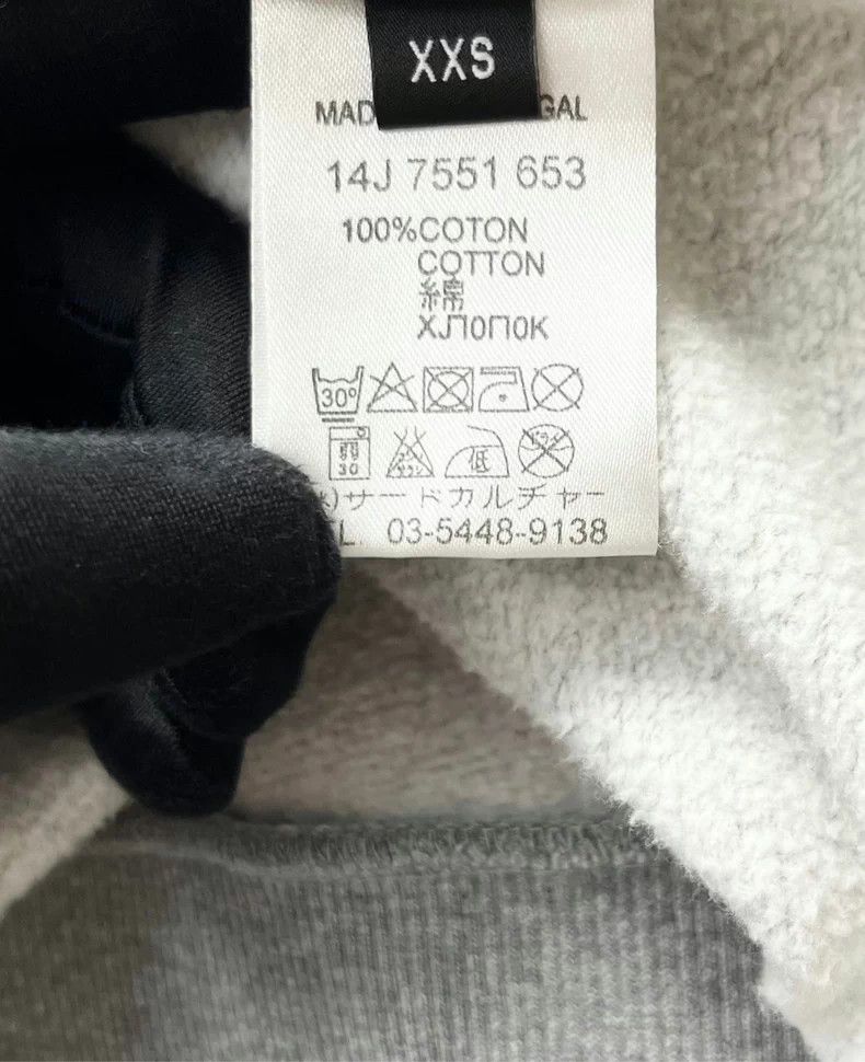 Givenchy Givenchy Showpiece grey robot logo hoodie Size US XXS / EU 40 - 4 Thumbnail