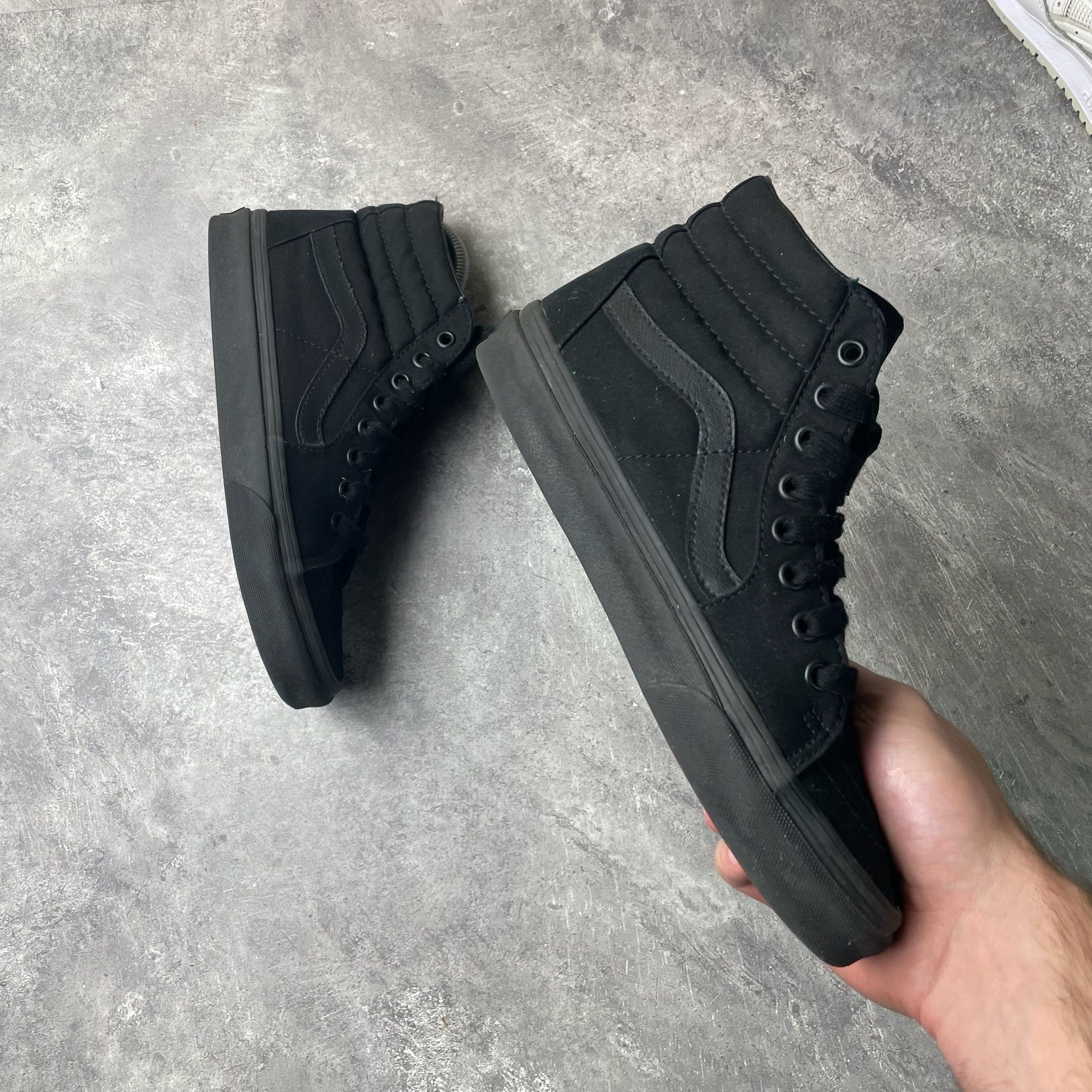 Vans Vans Sk8-HI Mono Black Size US 6 / EU 39 - 3 Thumbnail