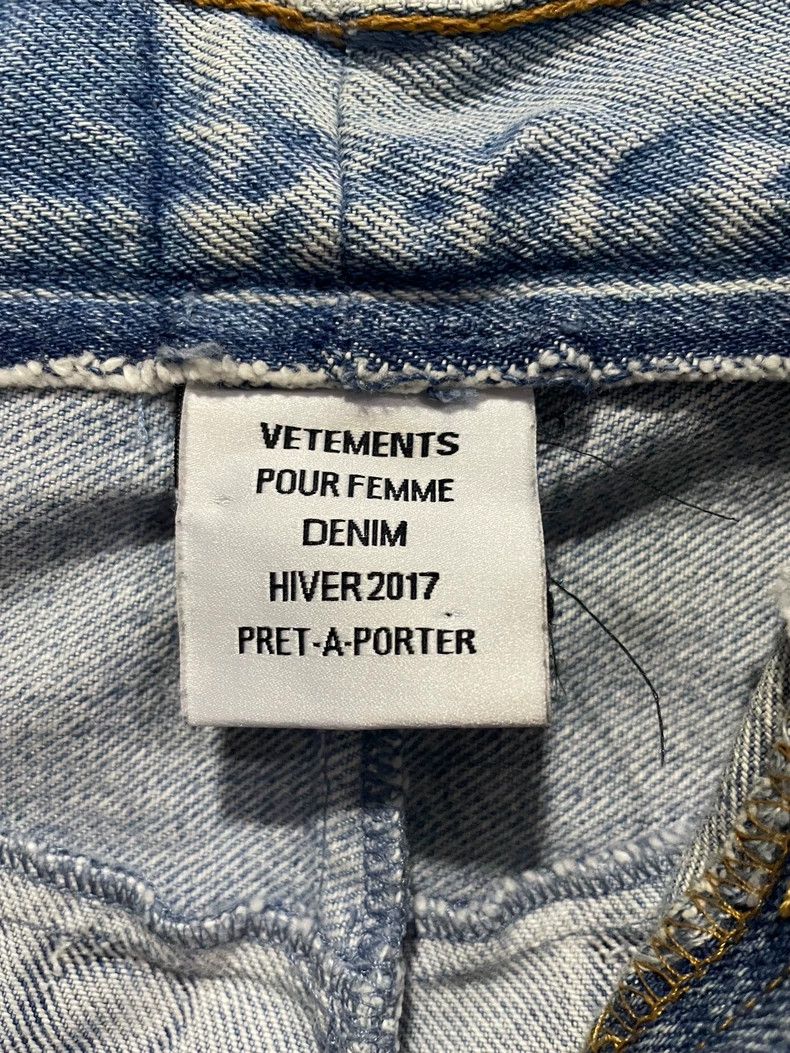 Vetements Vetements SizeM Levis Blue Patchwork Denim Pants Size US 30 / EU 46 - 4 Thumbnail