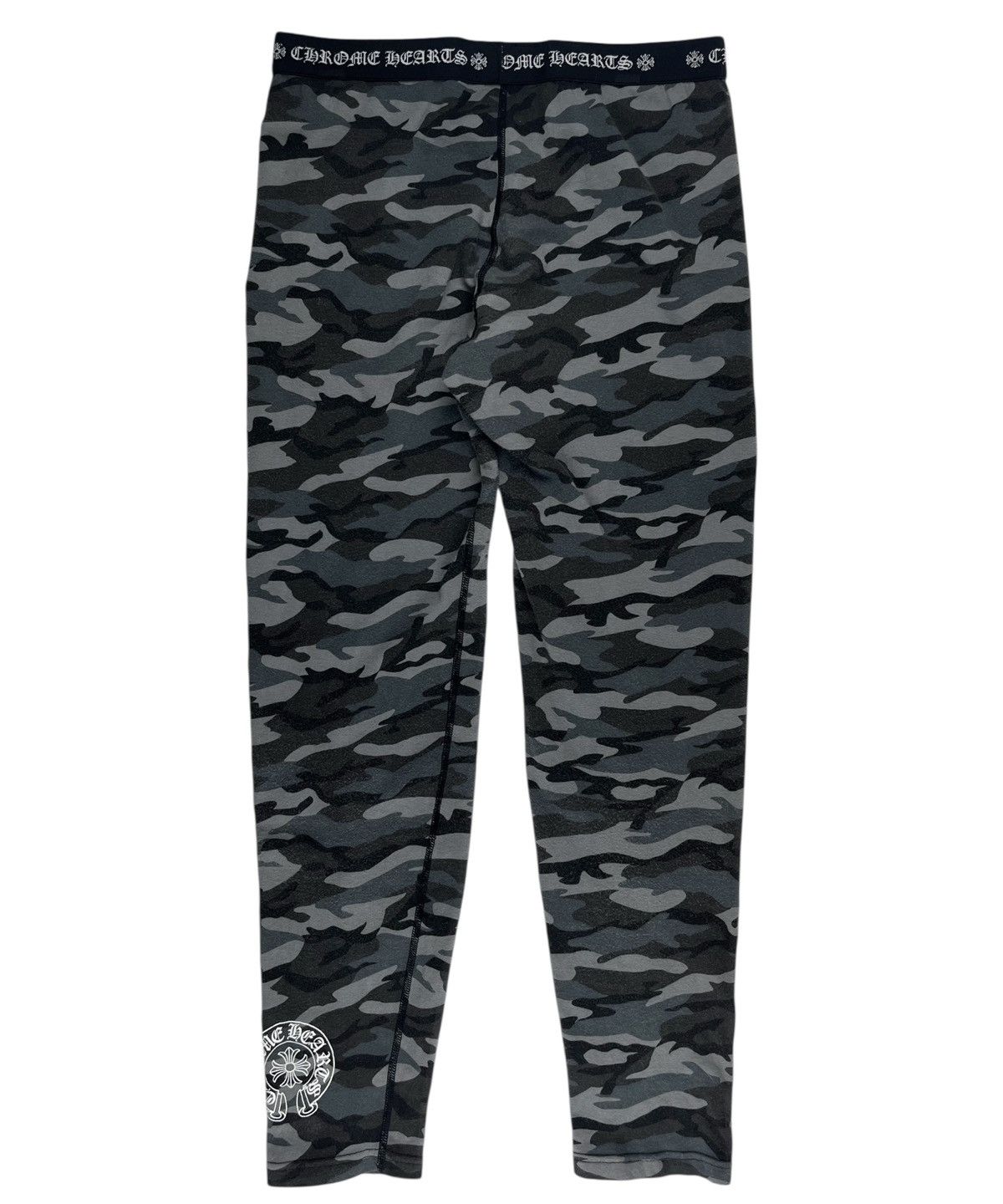 Chrome Hearts Chrome Hearts Gray Camo Horseshoe Logo Print Leggings Size 28" / US 6 / IT 42 - 2 Thumbnail