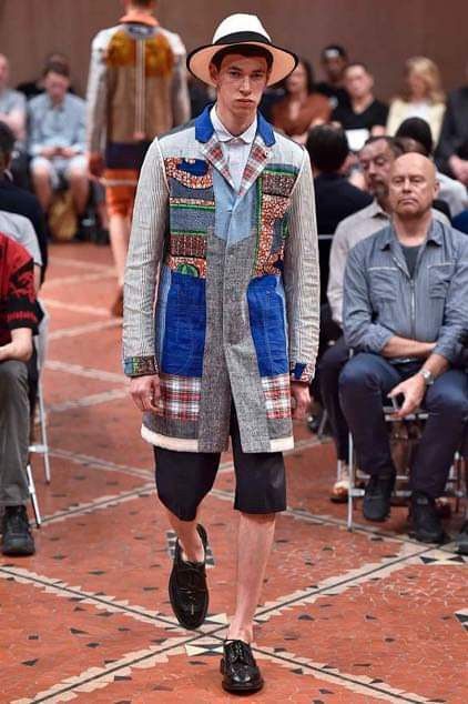 Junya Watanabe SS16 RUNWAY Patchwork Reversible Double Breasted Coat Size US S / EU 44-46 / 1 - 1 Thumbnail