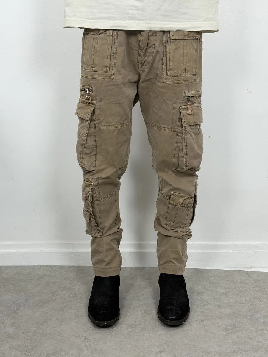 Dolce & Gabbana FW2006 Dolce & Gabbana Beige Multi Pockets Cargo Pants Size US 32 / EU 48 - 5 Thumbnail