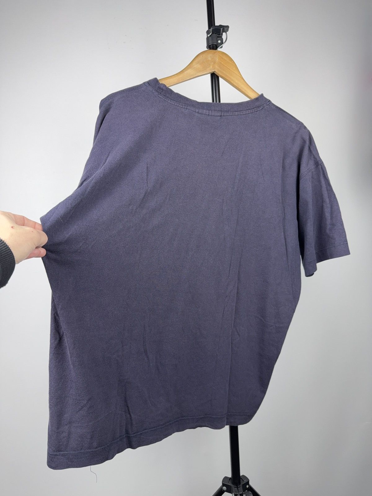 Puma Retro 00s Puma Athletics Tee Navy L Y2K Vintage Logo Shirt Size US L / EU 52-54 / 3 - 13 Thumbnail