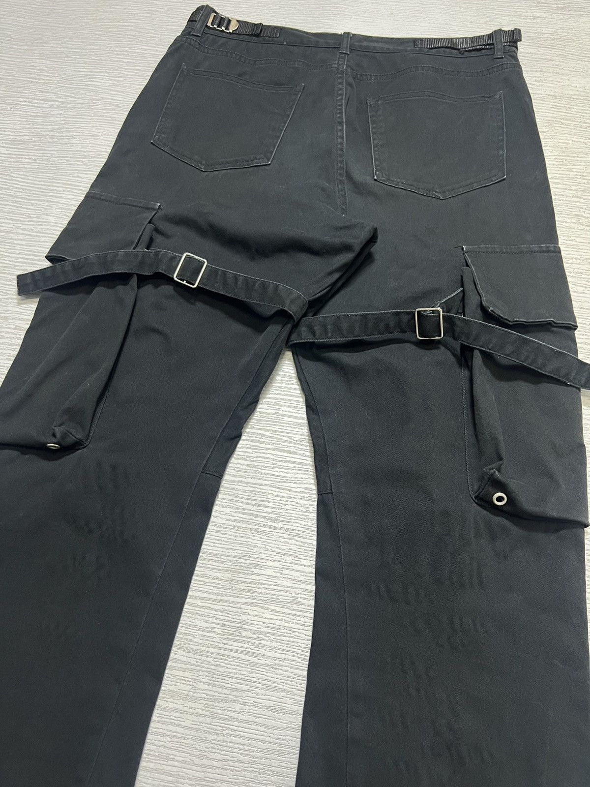 Vuja De Vuja De - Bondage Flared Cargo Pants Size US 30 / EU 46 - 11 Thumbnail