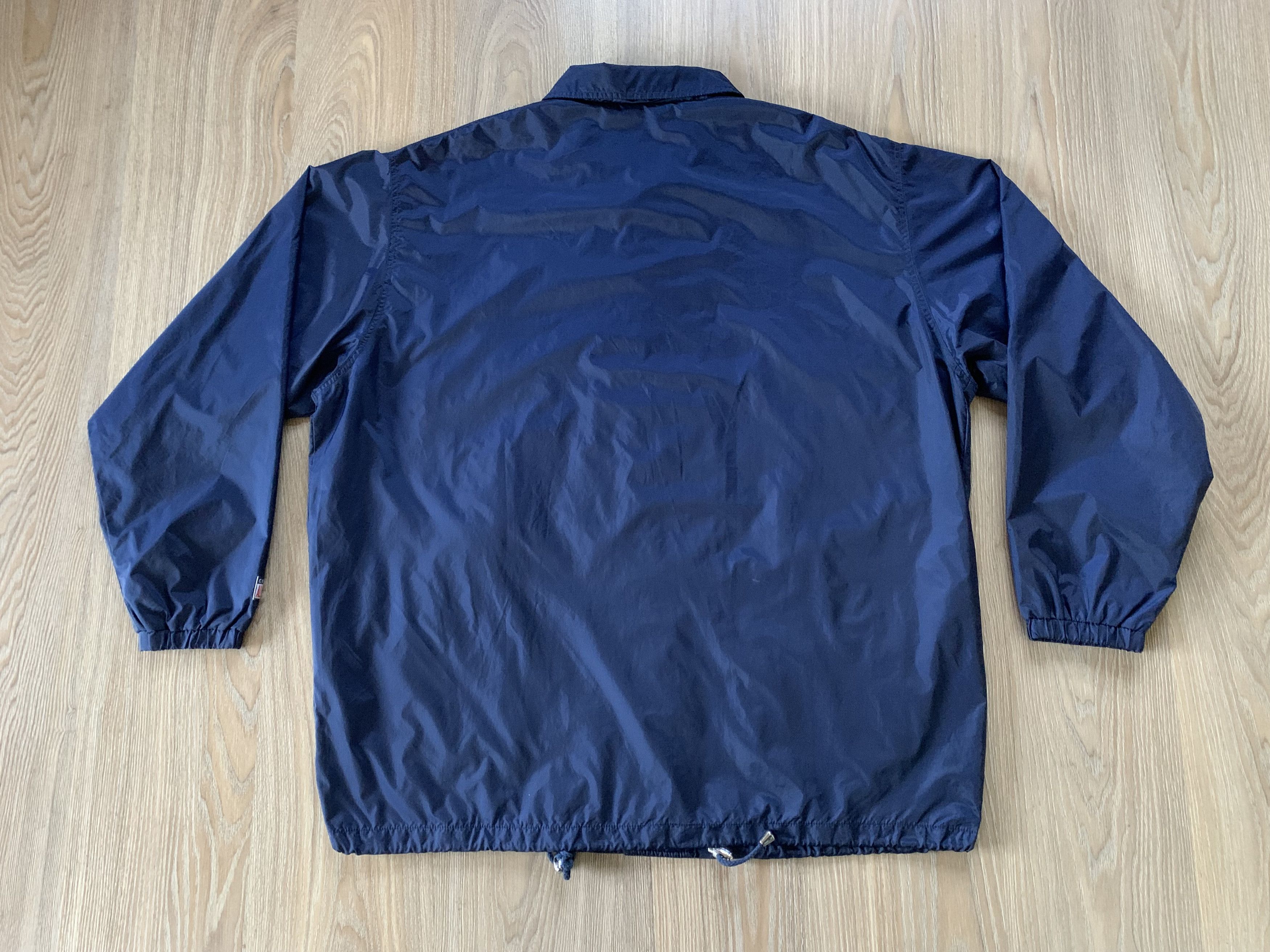 Converse × Vintage Rare Converse Snap Button Nylon Light Jacket Size US XL / EU 56 / 4 - 3 Thumbnail