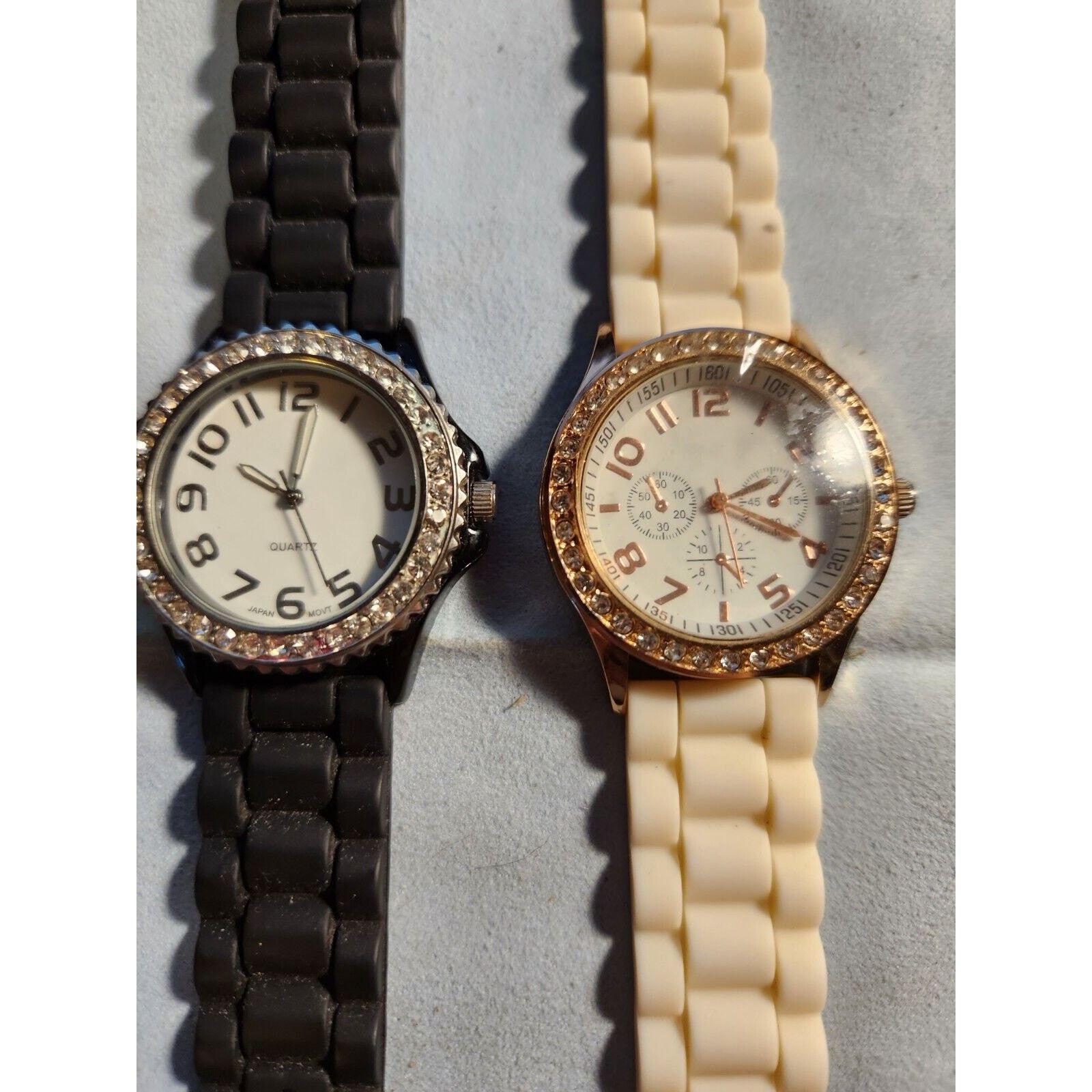 Other Darice Silver Crystals White Sport Ladies Stainless Working Size ONE SIZE - 1 Thumbnail