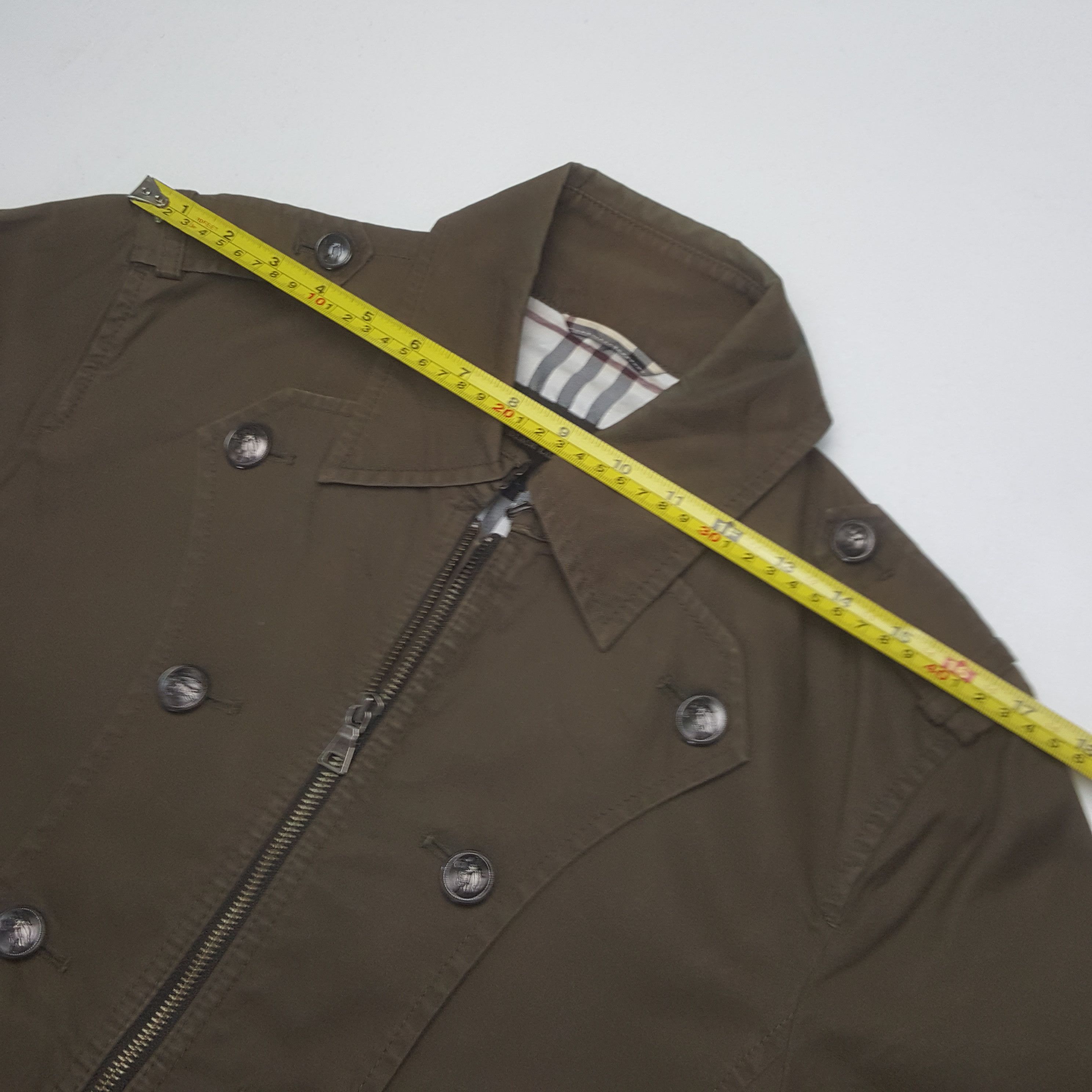 Burberry Vintage Burberry London Designer Punk Style Jacket C316N12 Size US XS / EU 42 / 0 - 6 Thumbnail