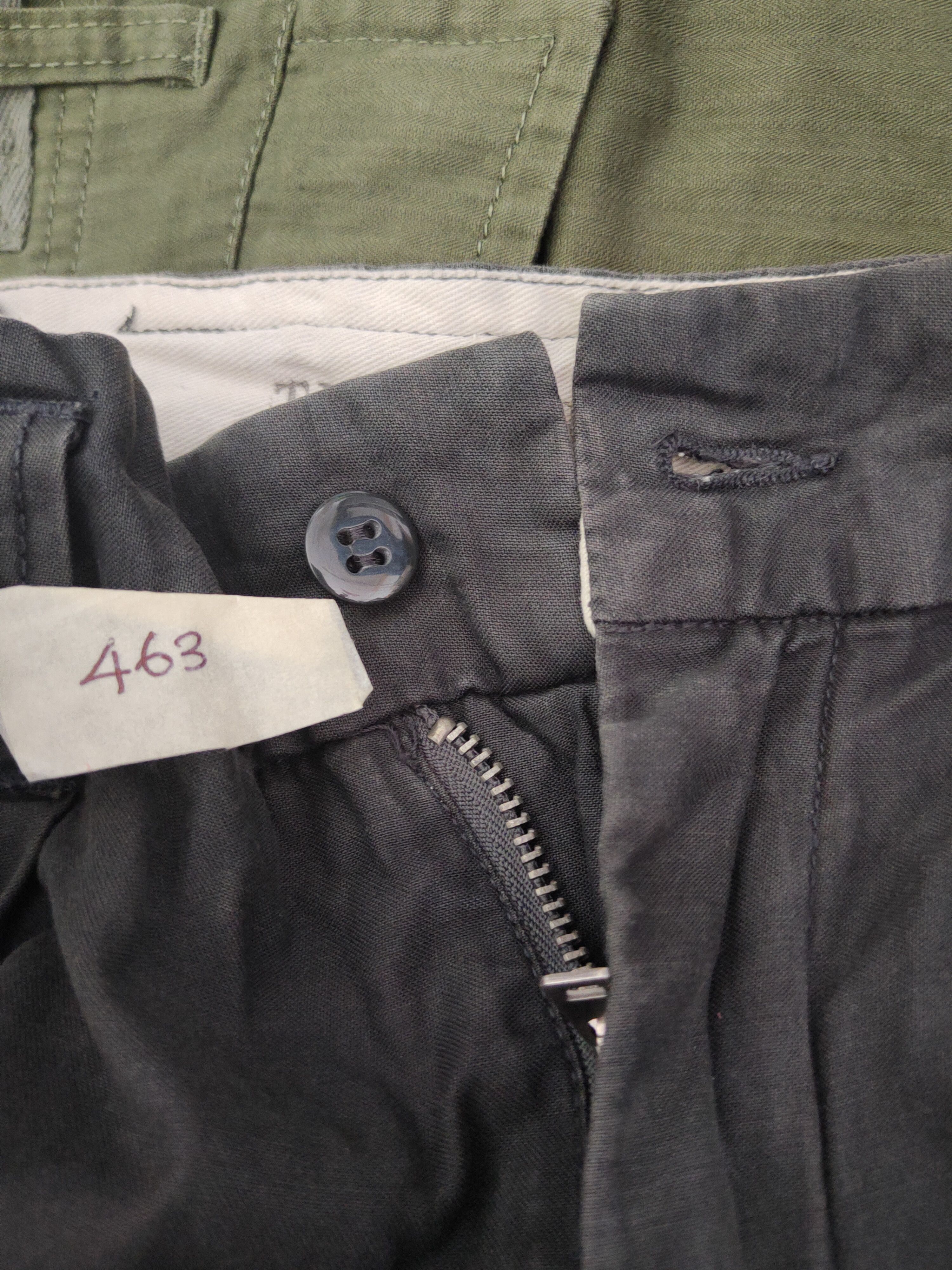 Japanese Brand DL Back Number Black Multipocket Tactical Cargo Pants #463 Size US 32 / EU 48 - 13 Thumbnail