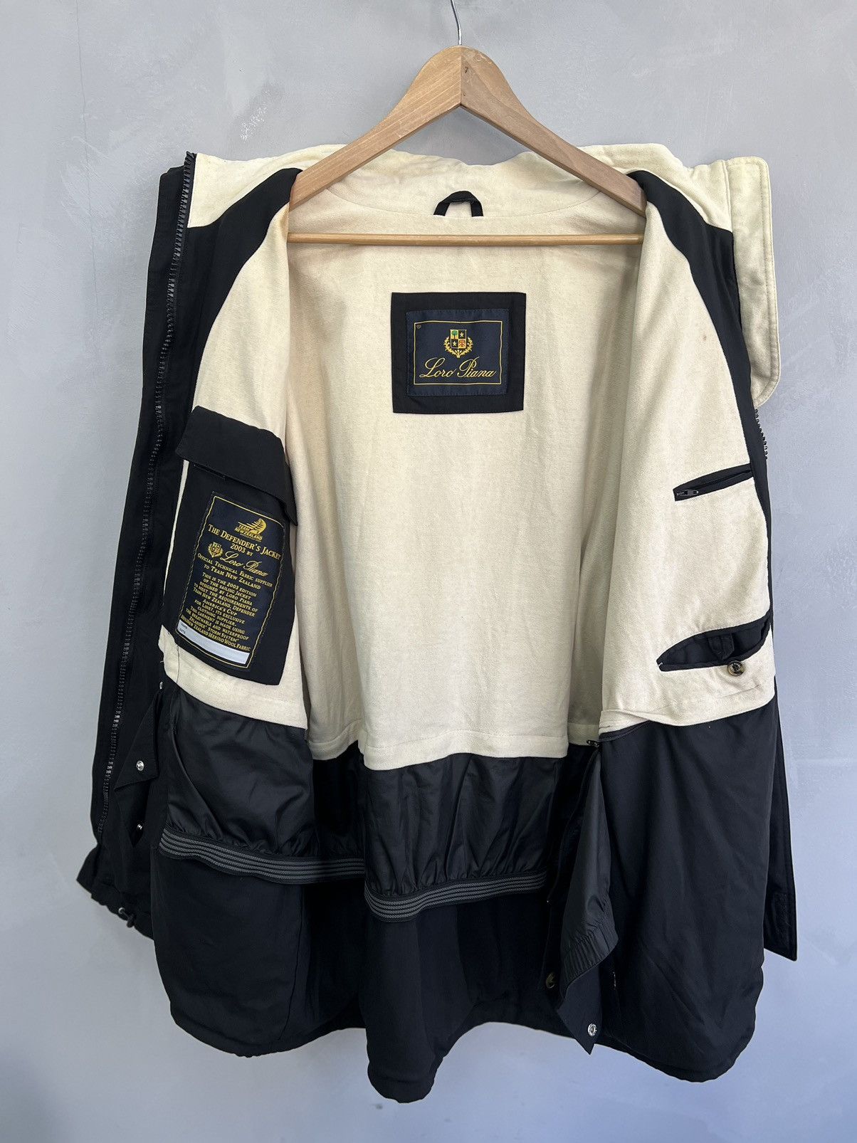Loro Piana × Vintage Defenders Jacket Storm System Wool America's Cup New Zealand Size US XXL / EU 58 / 5 - 9 Thumbnail