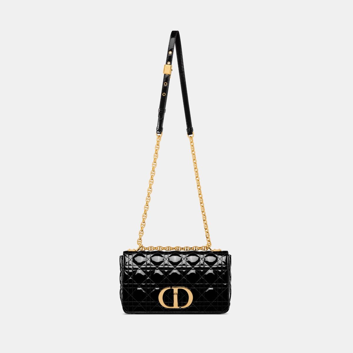Dior o1bcso1str0226 Size:OS/Medium Caro Bag in Black Size ONE SIZE - 4 Thumbnail