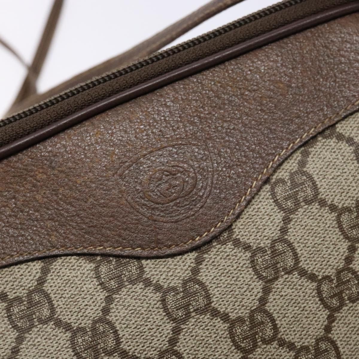 Gucci GUCCI GG Supreme Shoulder Bag Pvc Beige Gold 007 115 6428 Size ONE SIZE - 16 Thumbnail