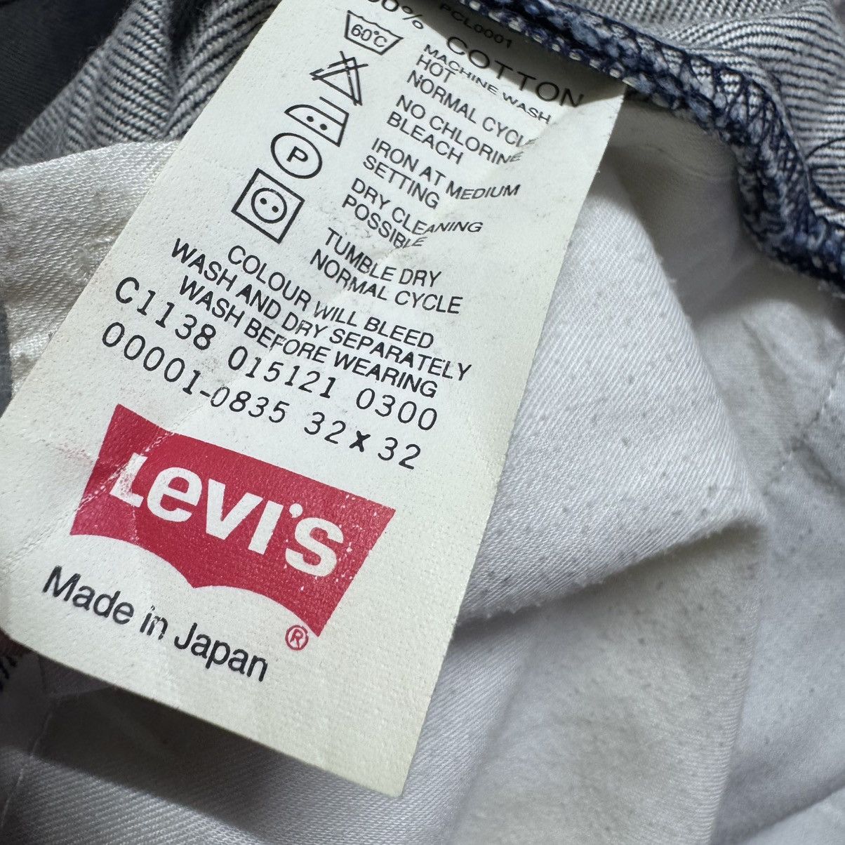Levi's Vintage Levis Engineered Denim Jeans Made in Japan Size US 32 / EU 48 - 17 Thumbnail