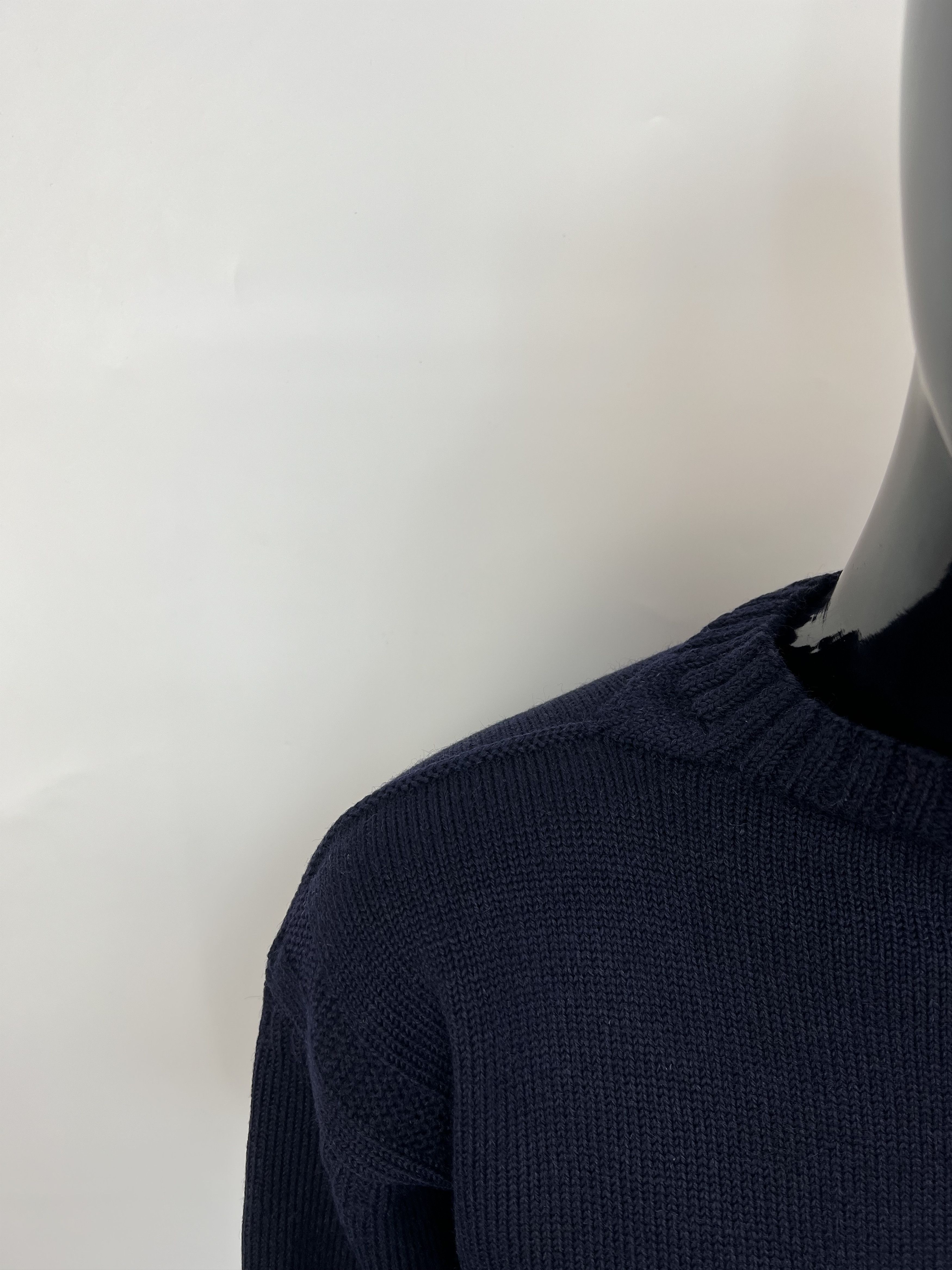 Le Tricoteur Guernsey Le Tricoteur Traditional Guernsey Wool Sweater Size S/M Size M / US 6-8 / IT 42-44 - 16 Thumbnail