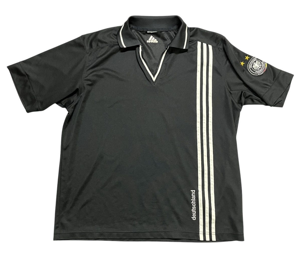 Adidas × Vintage Vintage Adidas Deutschland Germany Jersey Shirt Size US M / EU 48-50 / 2 - 1 Thumbnail