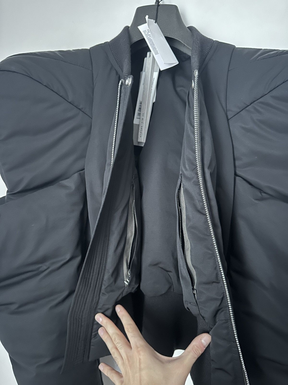 Rick Owens Rick Owens rare Alice Kunst bomber jacket 48 FW22 Size US M / EU 48-50 / 2 - 9 Thumbnail