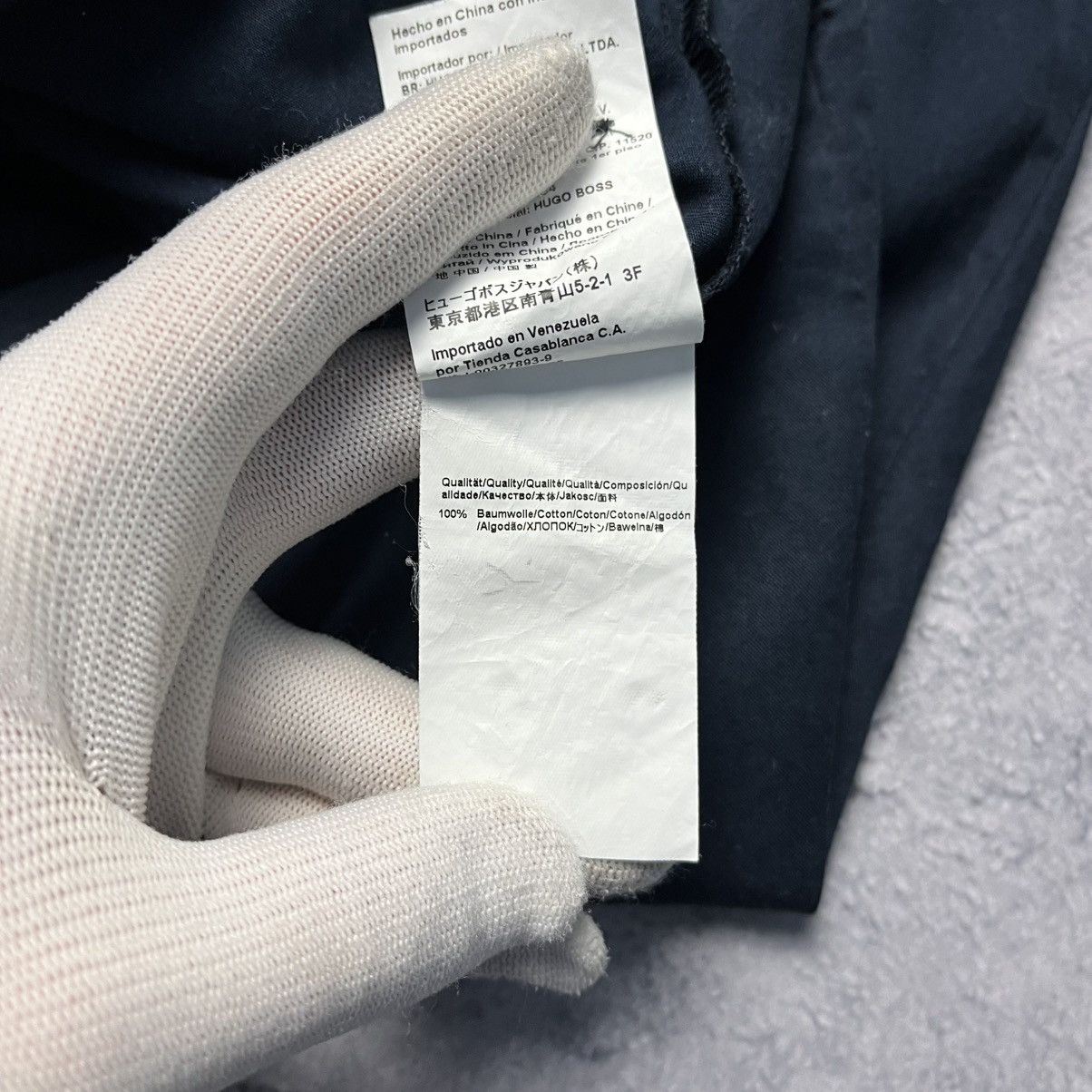 Designer × Hugo Boss Hugo Boss Black Shirt Button Up Luxury Designer Size US M / EU 48-50 / 2 - 8 Thumbnail