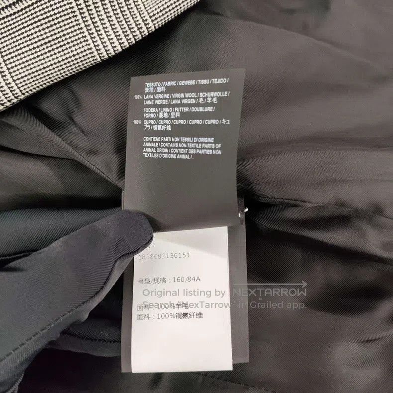 Balenciaga Balenciaga Cotton Plaid Jacket Size XS / US 0-2 / IT 36-38 - 5 Thumbnail