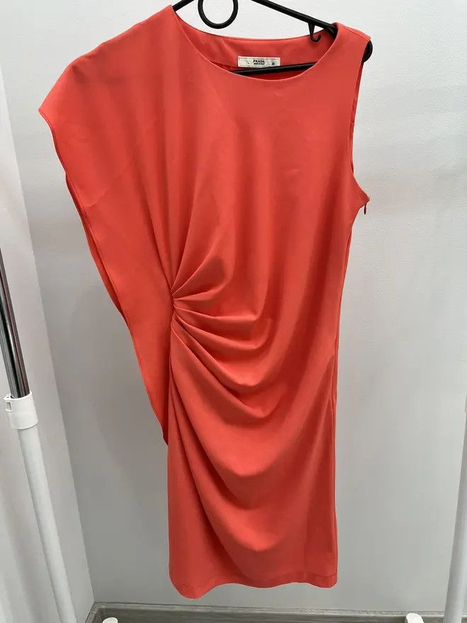 Prada Prada Asymmetric Zip Dress Size XS / US 0-2 / IT 36-38 - 1 Thumbnail