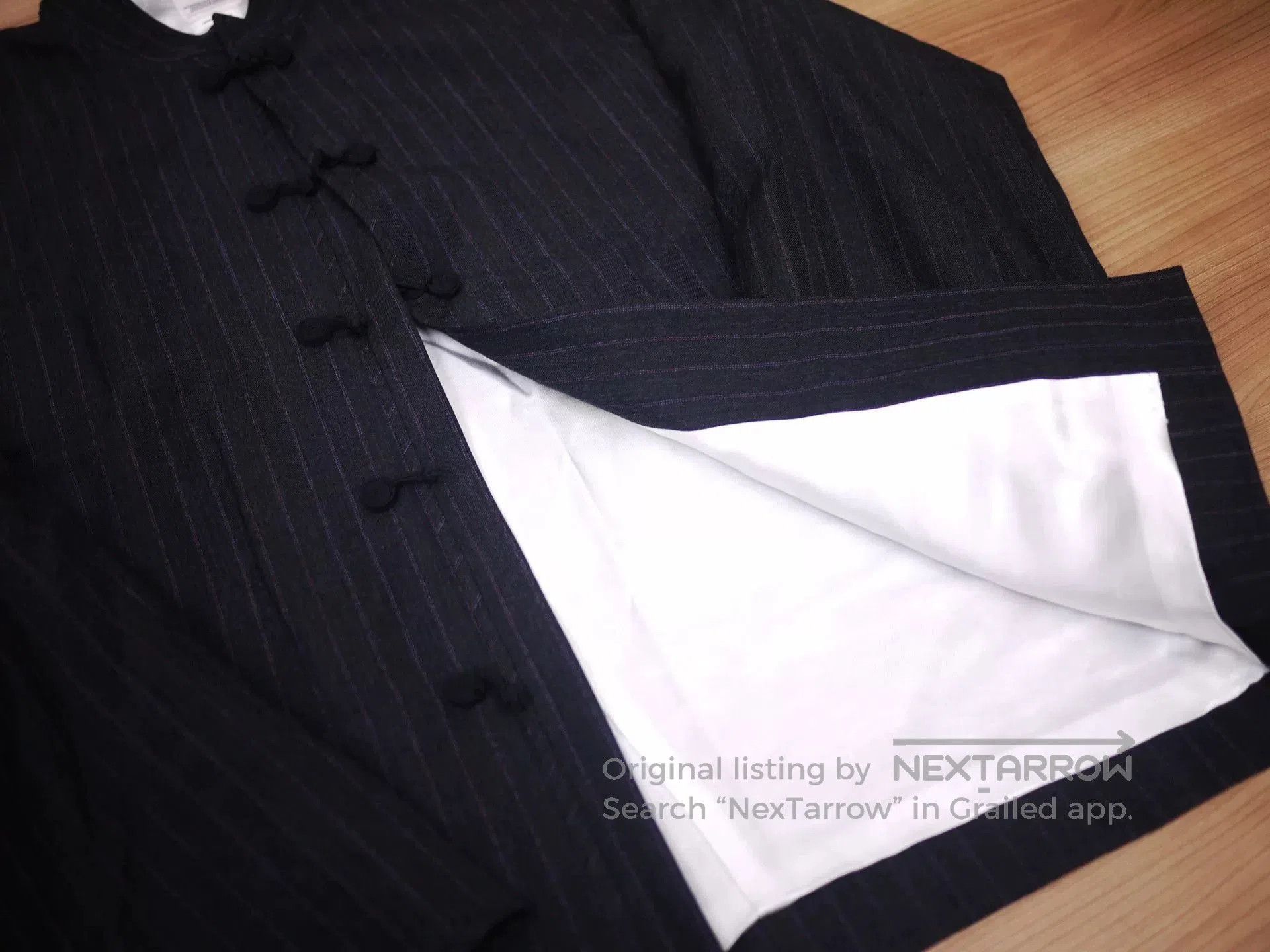 Visvim VISVIM DHARIA SHIRT PINSTRIPE BLACK. Size US L / EU 52-54 / 3 - 4 Thumbnail