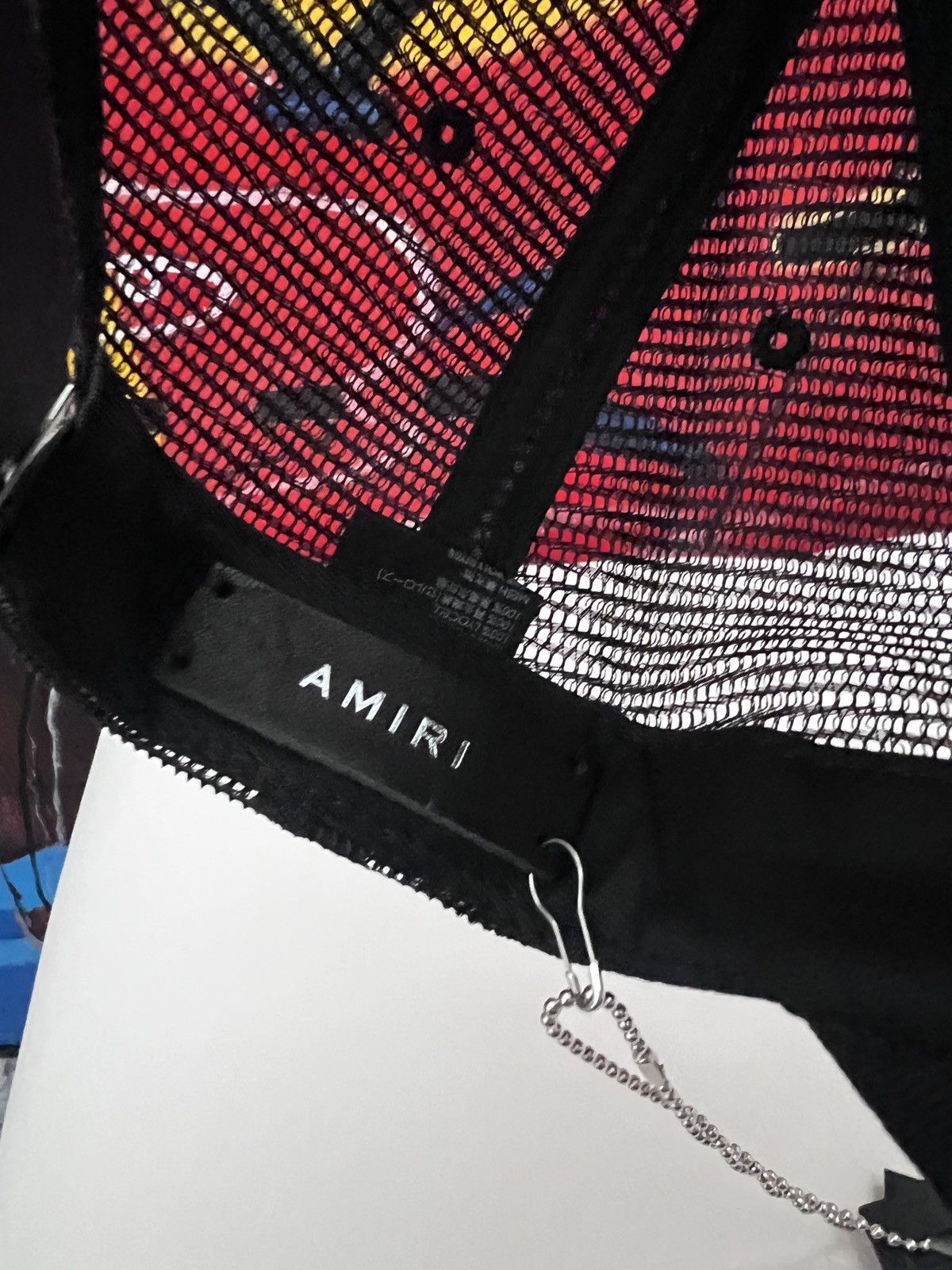 Amiri Amiri 3 star trucker hat Size ONE SIZE - 2 Thumbnail