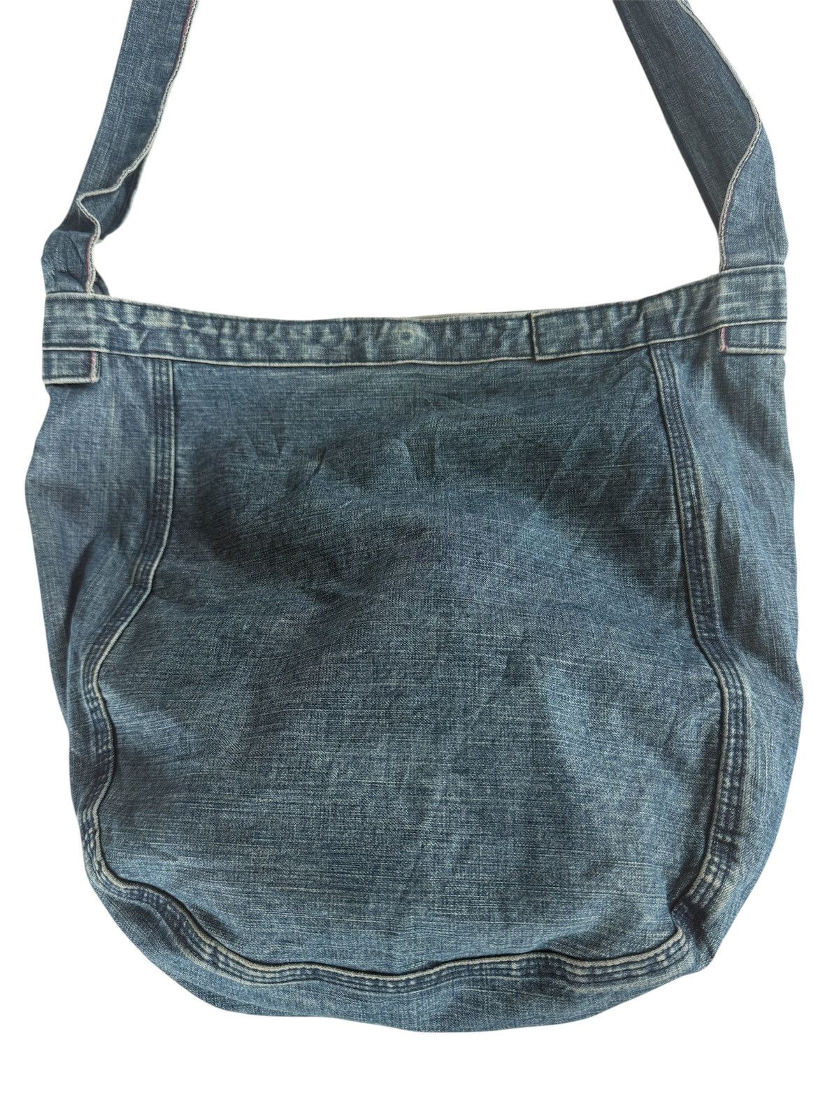 45rpm Japan Brand 45 RPM Sling Bag Denim Design Size ONE SIZE - 4 Thumbnail