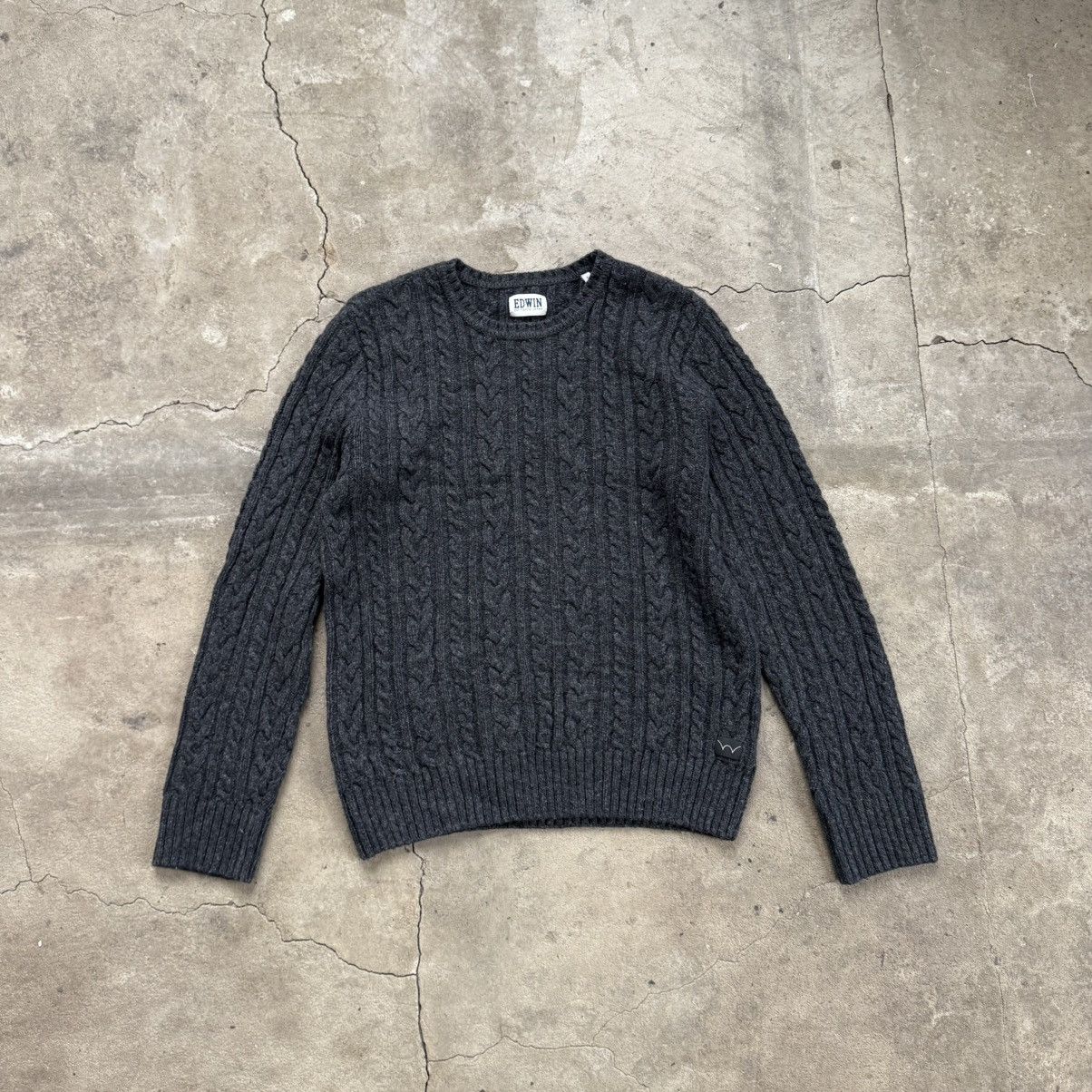 Edwin Edwin Oiler Crewneck Sweater Size US S / EU 44-46 / 1 - 1 Thumbnail