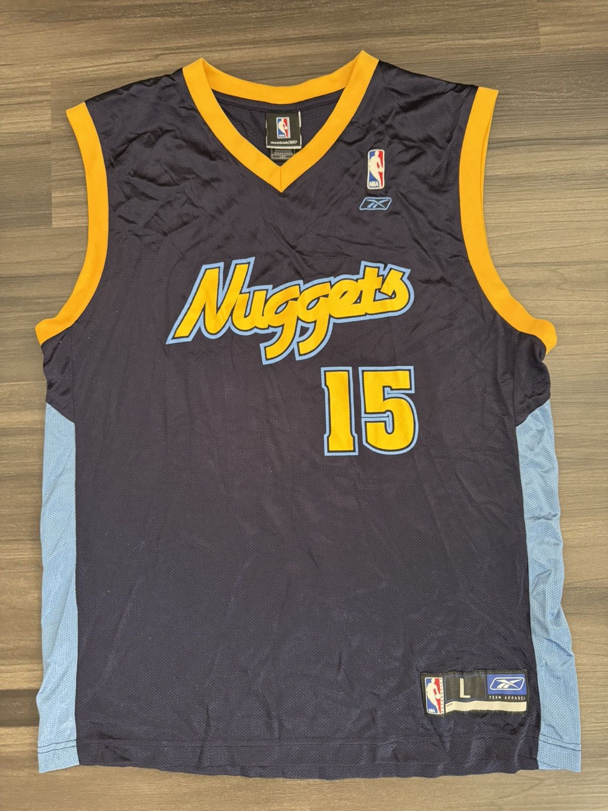 Reebok Denver Nuggets Carmelo Anthony #15 NBA Alternate Jersey Size US L / EU 52-54 / 3 - 1 Thumbnail