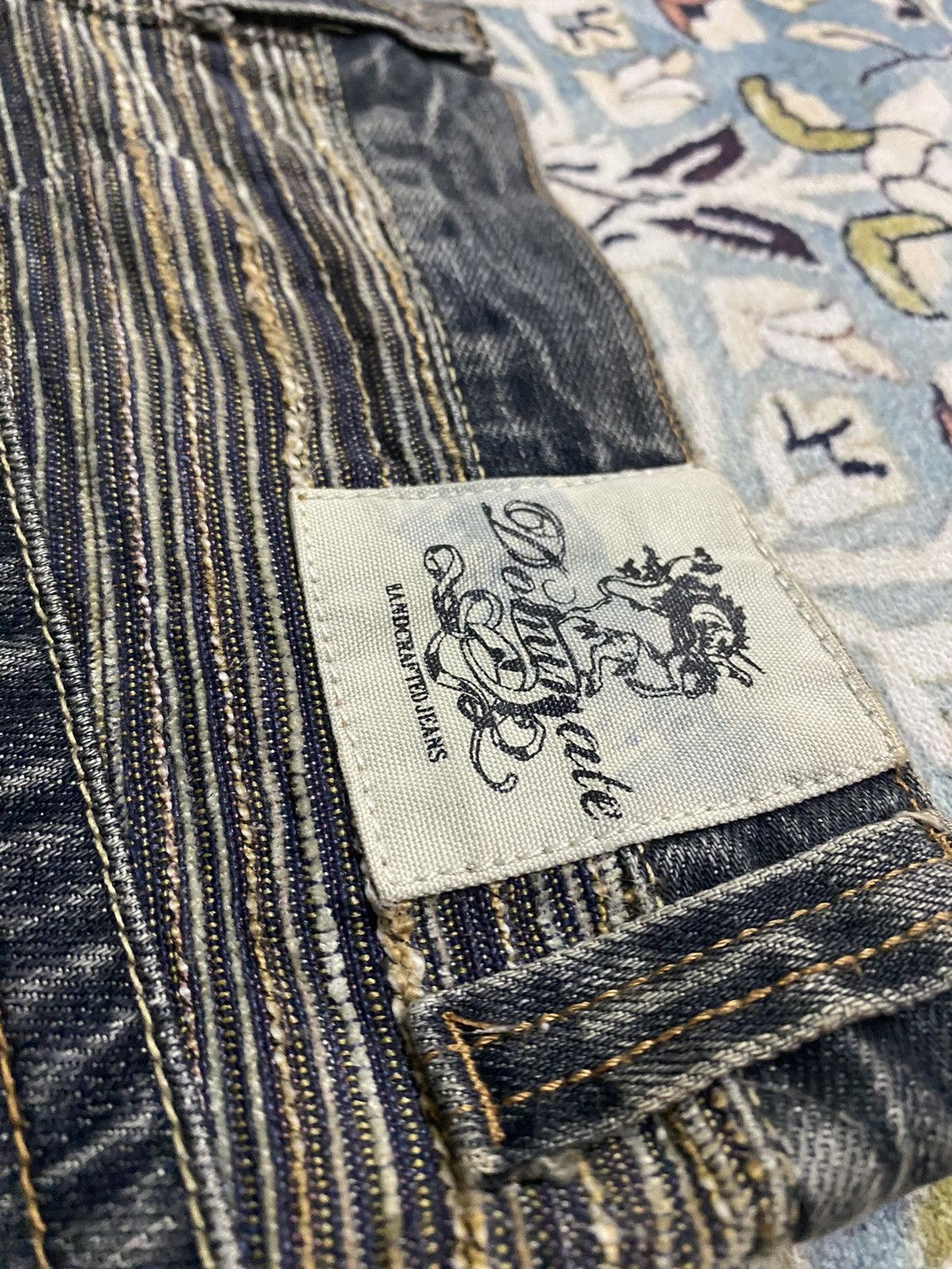 Designer × Japanese Brand 🔥 Handcrafted Jeans X Dominate Size US 34 / EU 50 - 5 Thumbnail