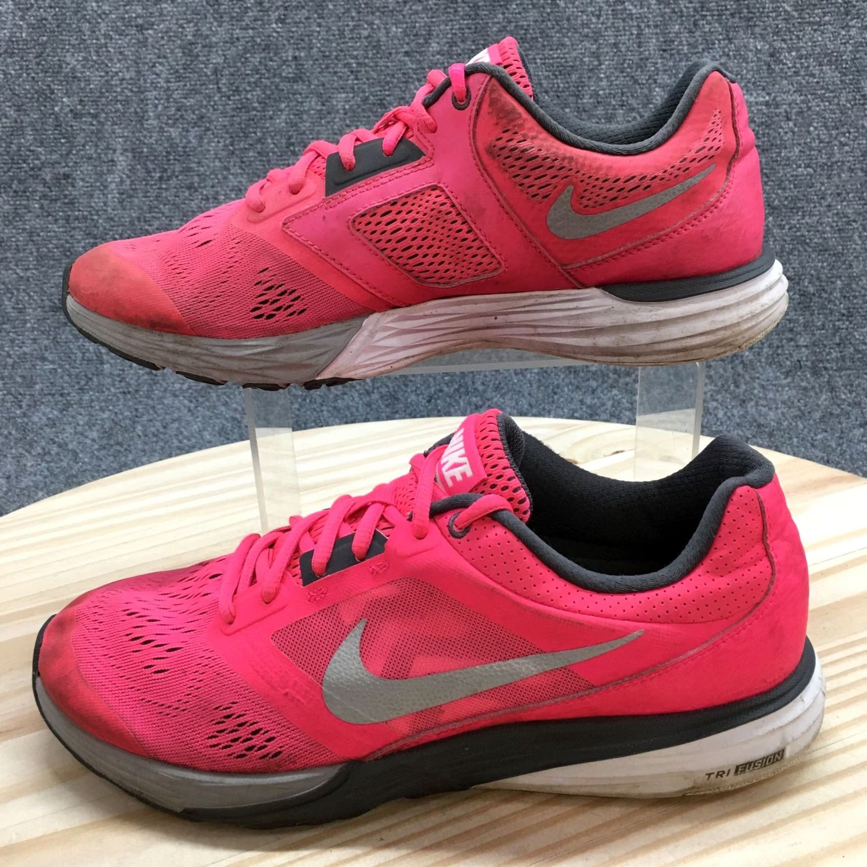 Nike Nike Sneaker Women 9.5 Pink Tri Fusion Athletic Running Laced Up Casual Size US 10 / IT 40 - 3 Thumbnail
