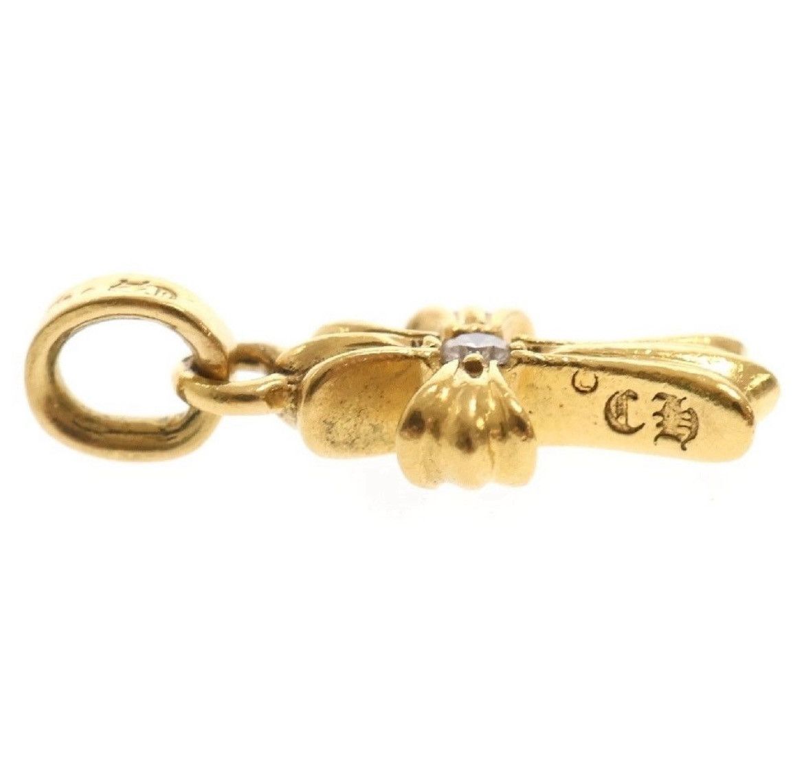 Chrome Hearts CHROME HEARTS 22K Gold Baby Fat Pendant Diamond Size ONE SIZE - 4 Thumbnail