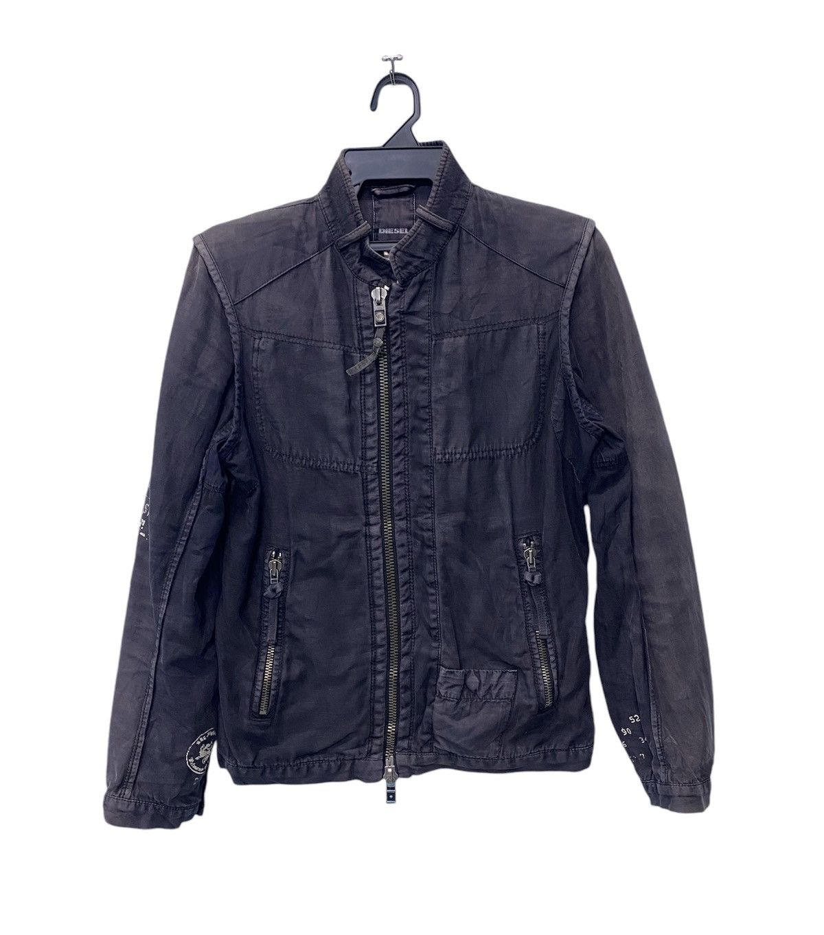 Vintage DIESEL punk jacket sun faded