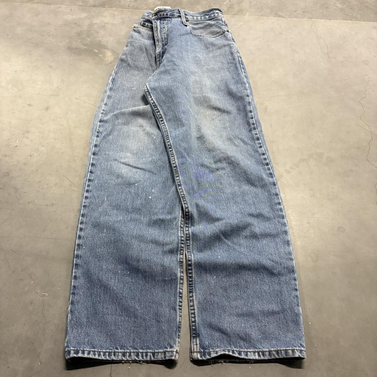 Vintage Crazy Vintage Y2K/2000s Baggy Medium Wash Denim Jeans! Size US 36 / EU 52 - 3 Thumbnail