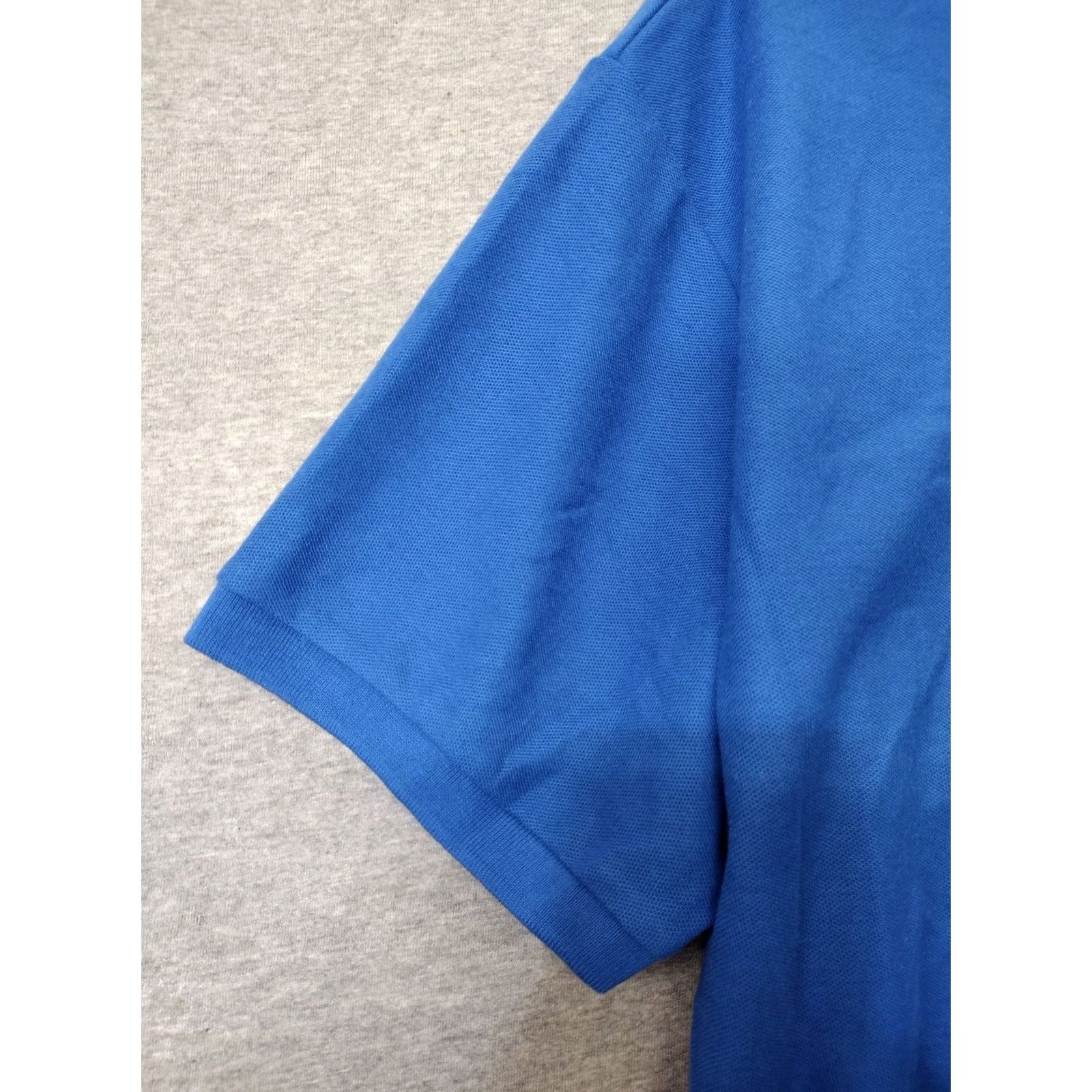 Jerzees Jerzees Polo Shirt Men Color Blue Size 3XL Shirt Regular Blue 3XL Polo Shirt Mens 80s 90s Easy Care Jersey Short Sleeve Cotton Blend Polyester Size US XXL / EU 58 / 5 - 3 Thumbnail
