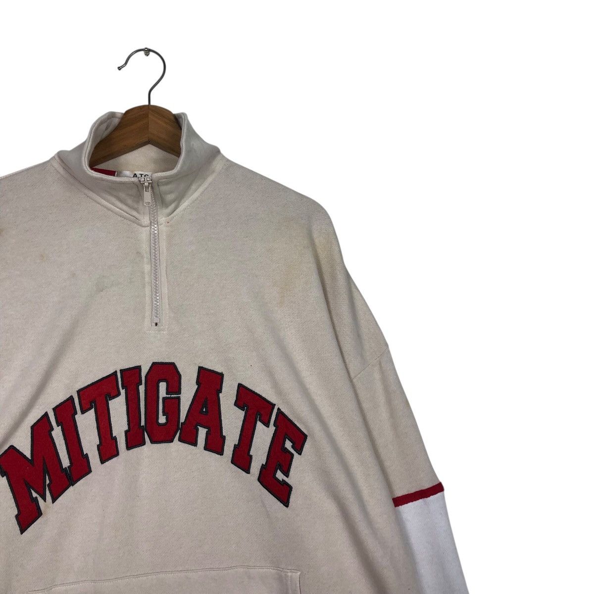 In The Attic 📌Vintage Sweatshirt Collar In The Attic Design Spell Out Size US M / EU 48-50 / 2 - 7 Thumbnail