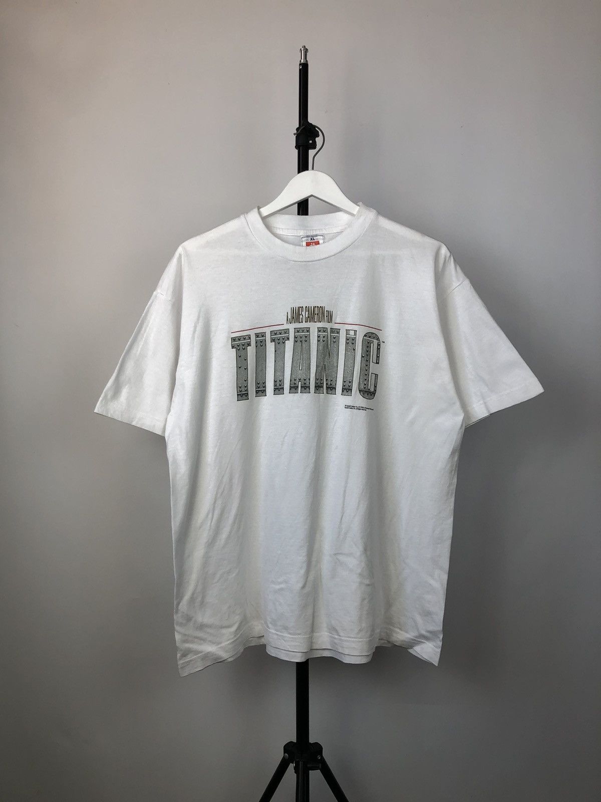 Vintage A James Cameron film Titanic 1998 vintage t shirt Size US L / EU 52-54 / 3 - 1 Thumbnail