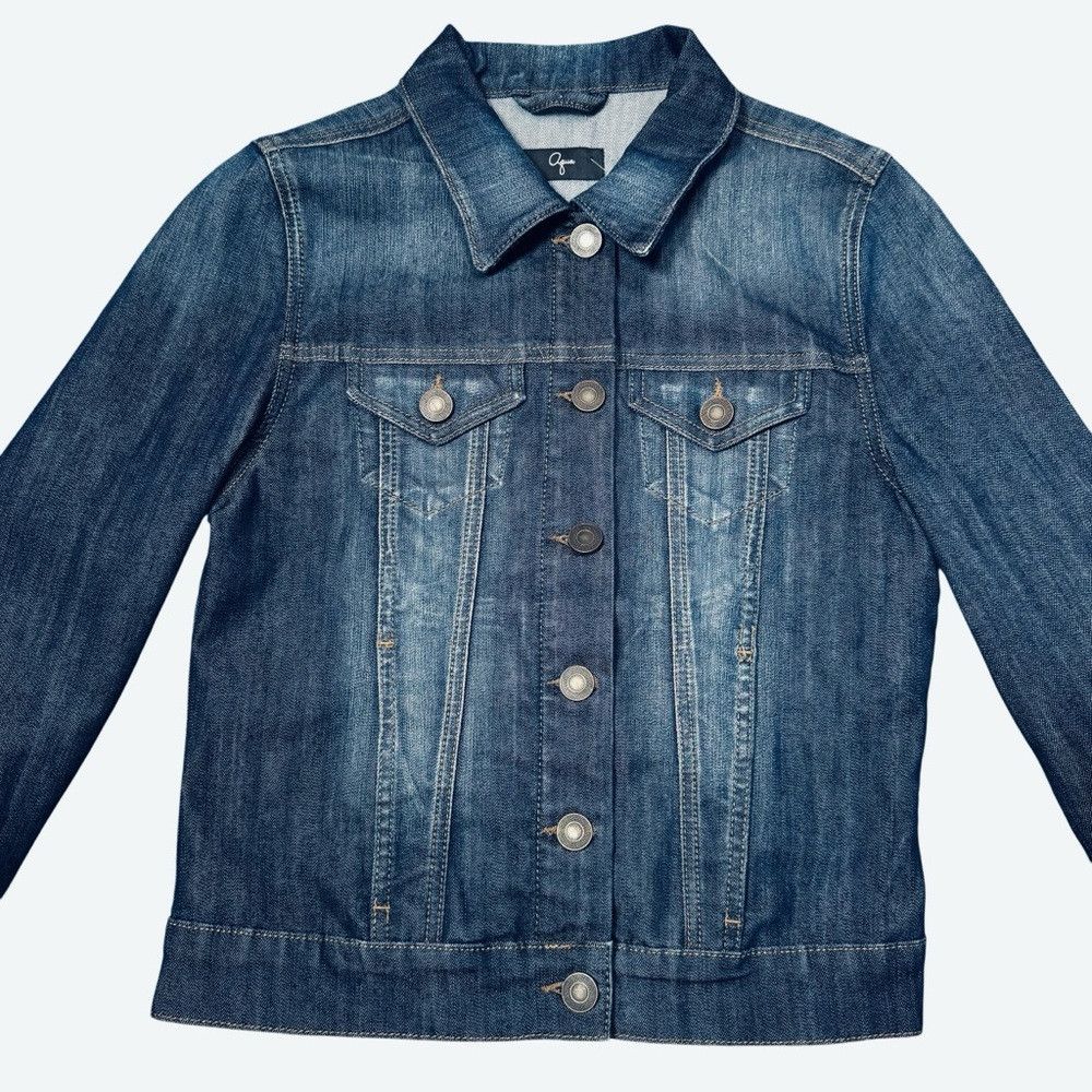 AQUA New Aqua Brianna Denim Blue Jacket Size M Size M / US 6-8 / IT 42-44 - 5 Thumbnail
