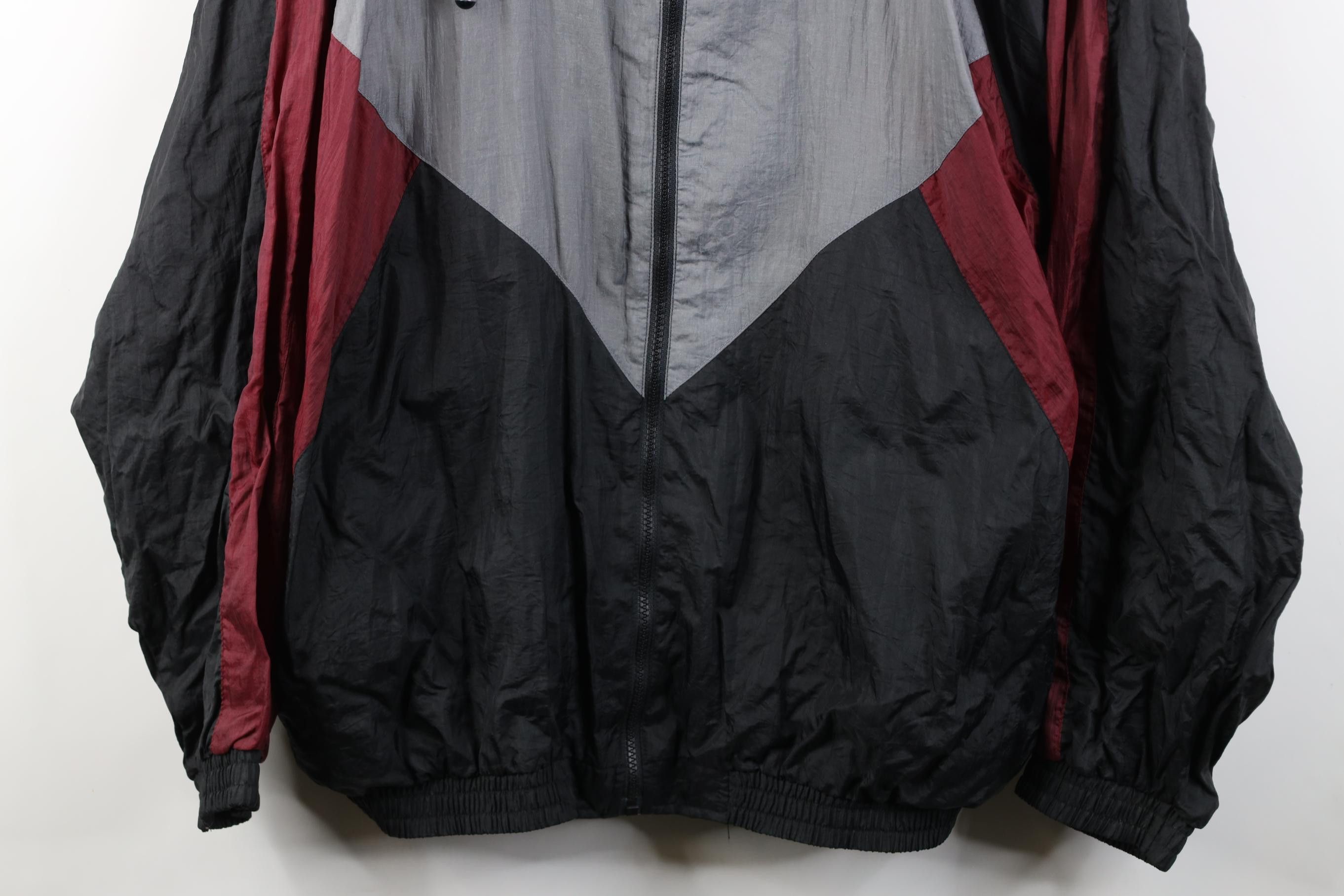 Vintage Vintage 90s Streetwear Block Lined Zip Windbreaker Jacket Size US XXL / EU 58 / 5 - 3 Thumbnail