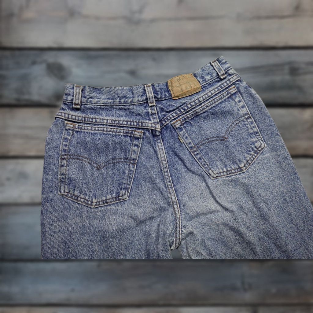 Levi's VINTAGE Levi’s Silver Tab Jeans Womens 13 Blue High Rise Tapered 90s Made In USA Size 34" / US 12 / IT 48 - 1 Thumbnail