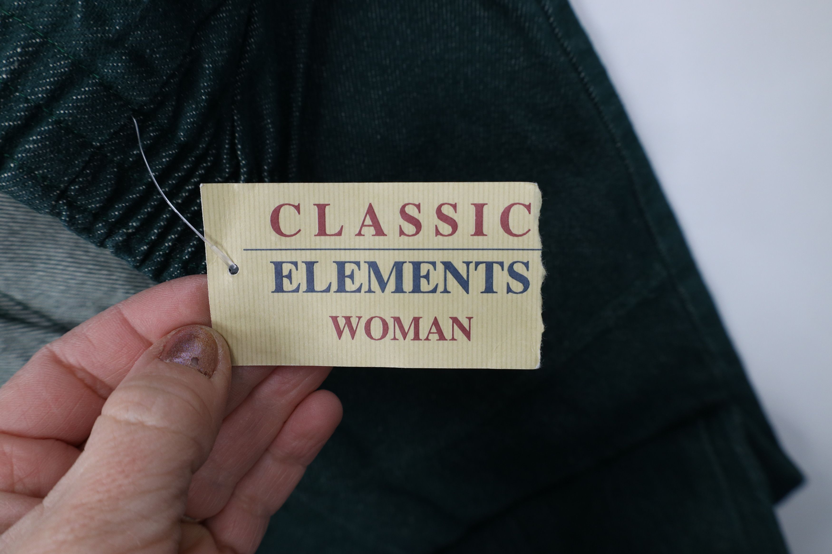 Vintage Deadstock Vintage 90s Streetwear Fit Denim Jeans Green USA Size 40" / US 18 - 5 Thumbnail