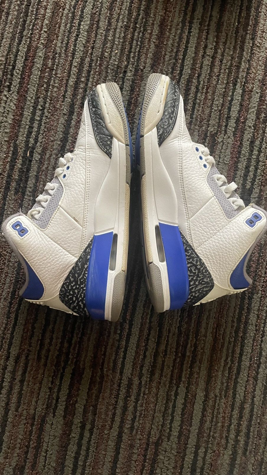 Jordan Brand Jordan 3 Retro Racer Blue Size US 8 / EU 41 - 2 Thumbnail