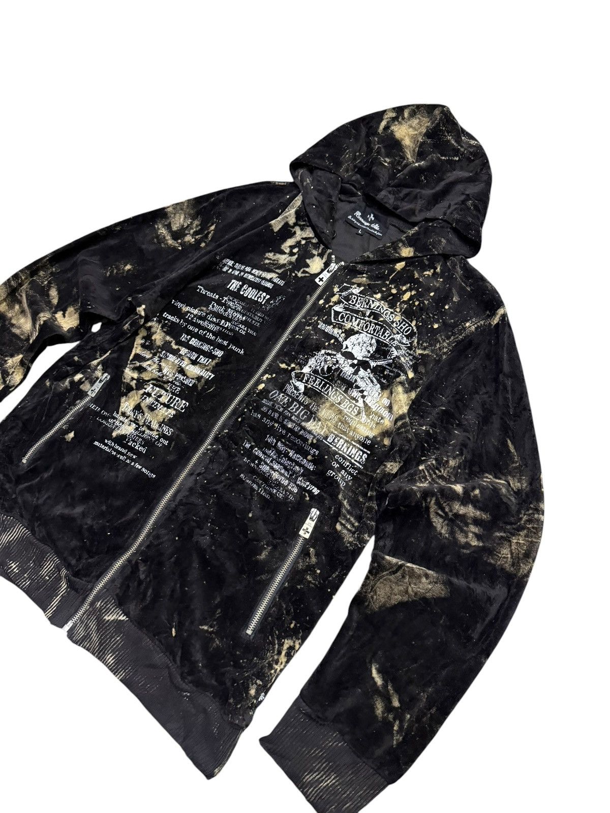 BERNINGS SHO Berning Sho Zipper Hodie Fullprint Size US L / EU 52-54 / 3 - 2 Thumbnail