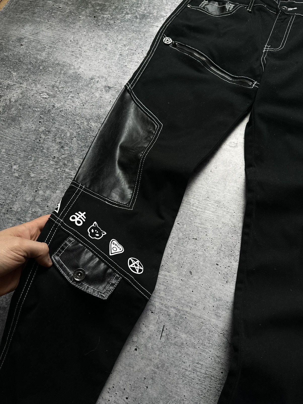 Japanese Brand Vintage Gothicana by EMP Y2K Japanese Hype Faded Pants Size US 32 / EU 48 - 4 Thumbnail