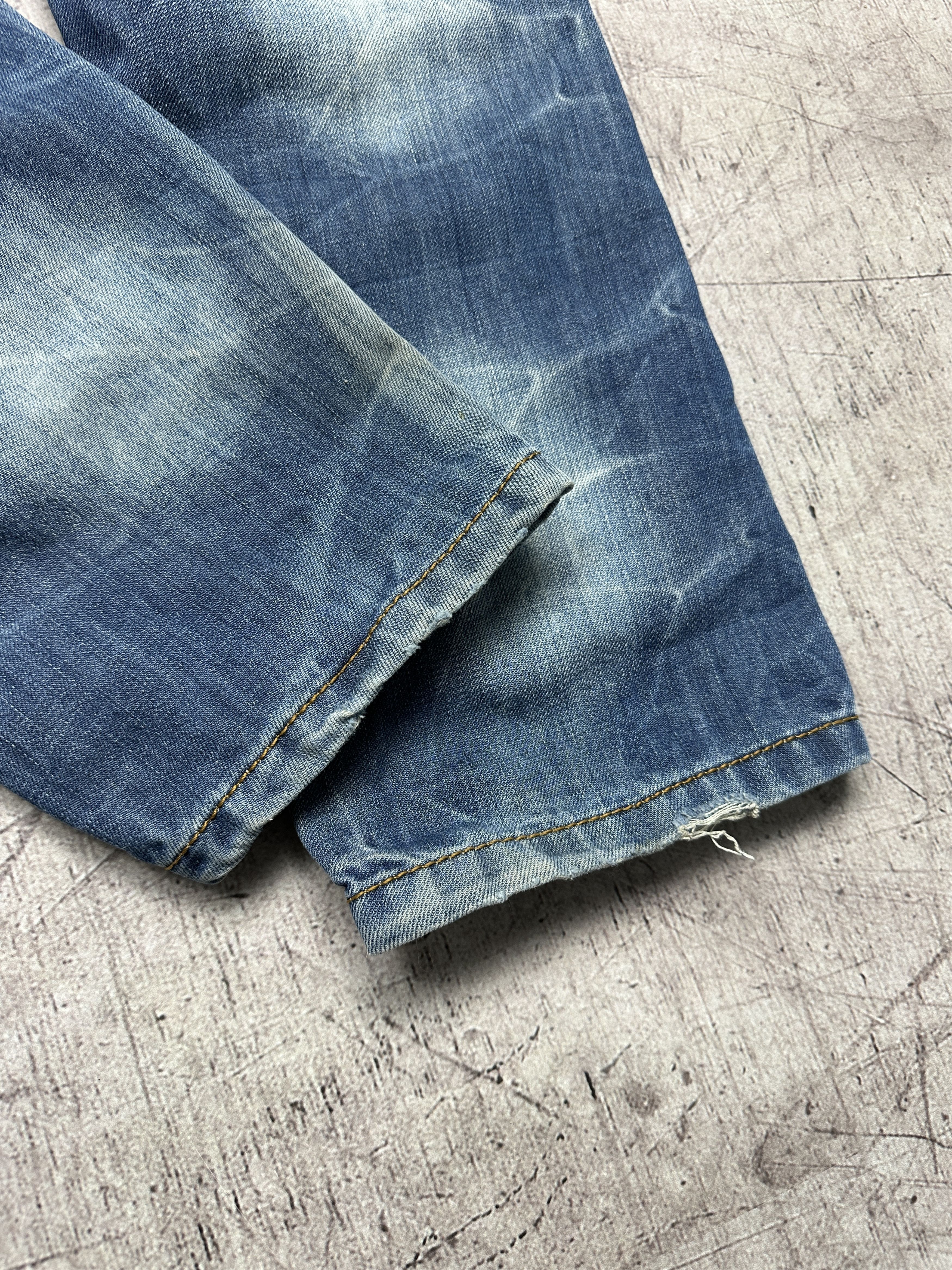 Japanese Brand × Vintage K&M Kosmo Lupo Vintage Mens Denim Pants Jeans Size US 29 - 11 Thumbnail
