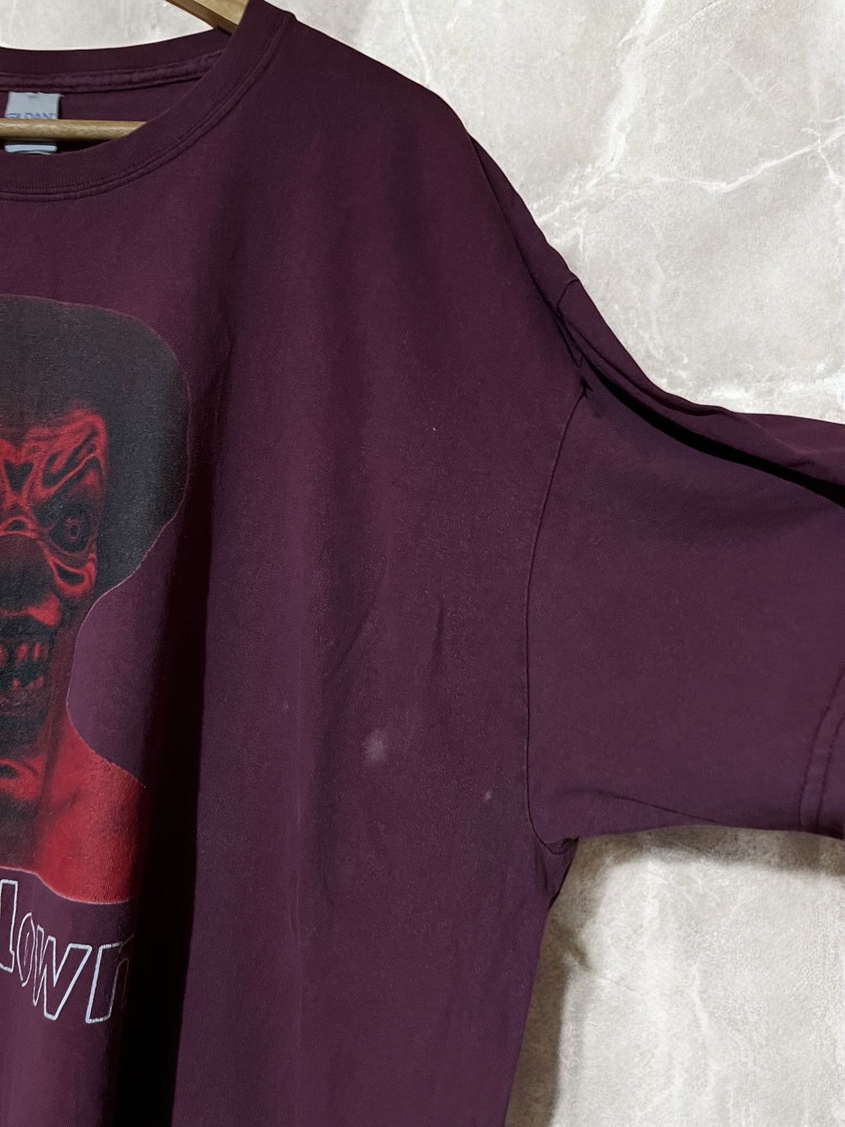 Band Tees × Vintage THE CLOWN HORROR MOVIE VINTAGE TEE T SHIRT y2k heavy cotton Size US XL / EU 56 / 4 - 4 Thumbnail