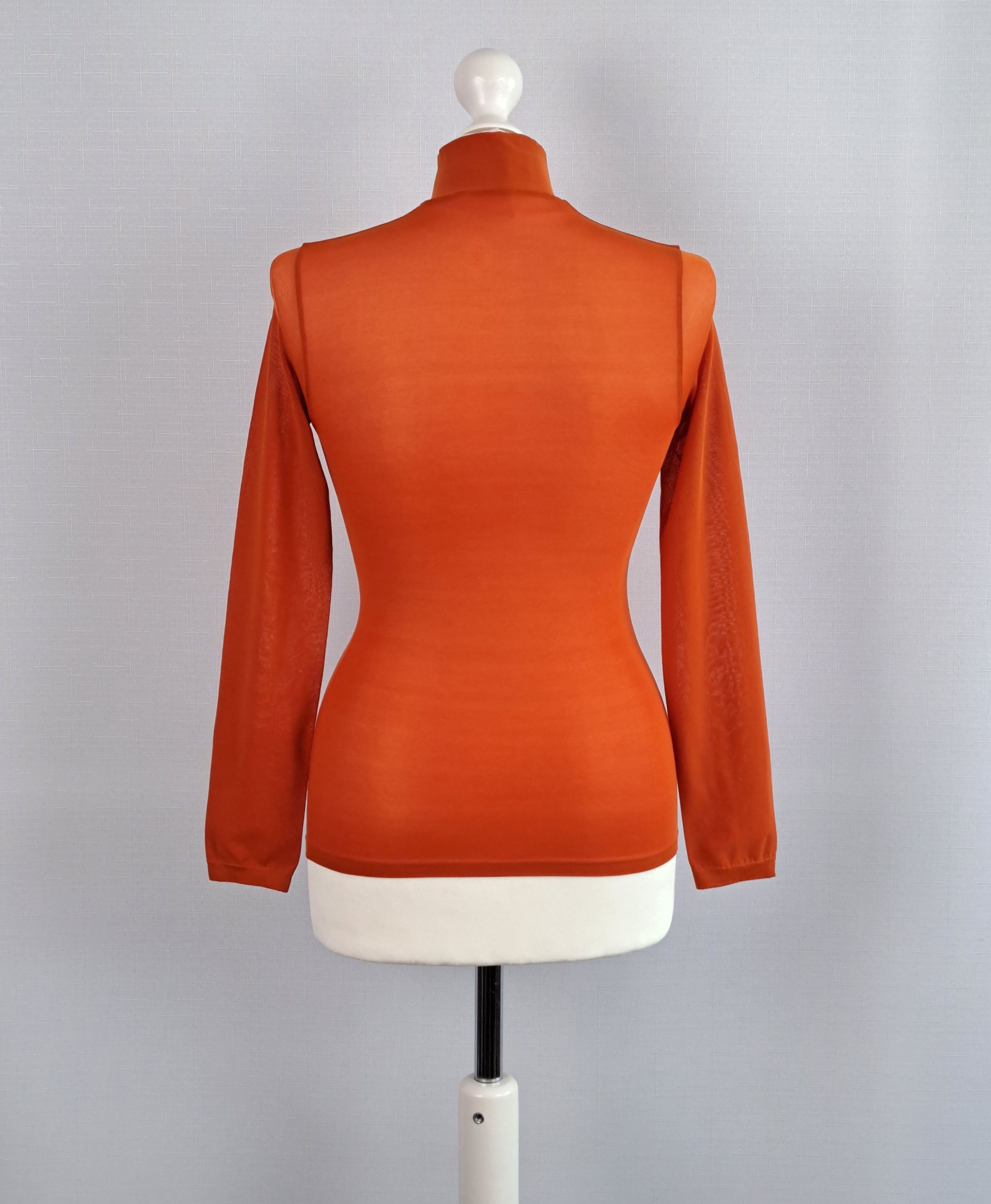 Wolford Wolford transparent turtleneck. Size S Size S / US 4 / IT 40 - 3 Thumbnail