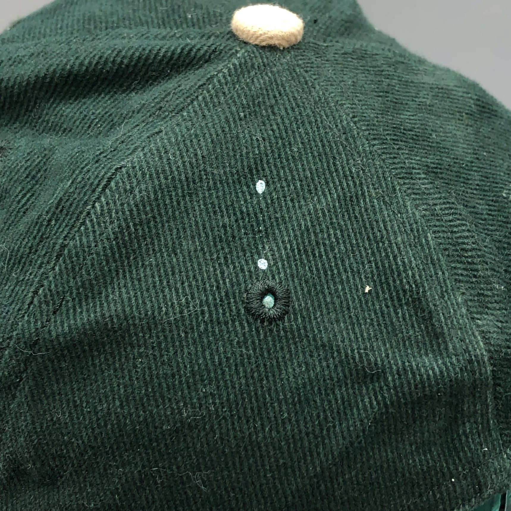 Vintage VINTAGE John Deere Hat Cap Snap Back Green Tan Trucker Base Ball Dad Farm Adult Size ONE SIZE - 6 Thumbnail