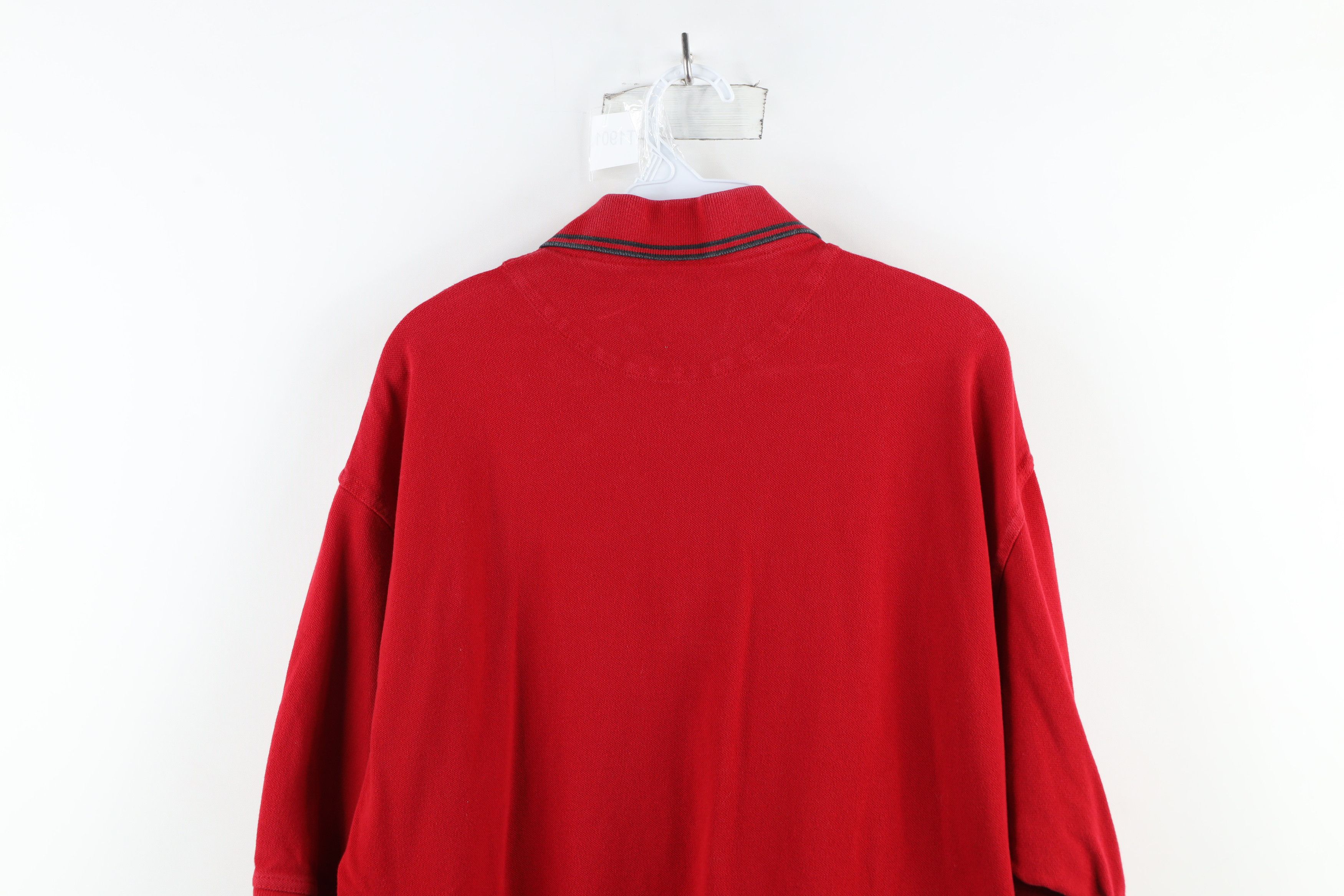 Vintage Vintage 90s Out Ohio State University Golf Polo Shirt Red Size US L / EU 52-54 / 3 - 10 Thumbnail