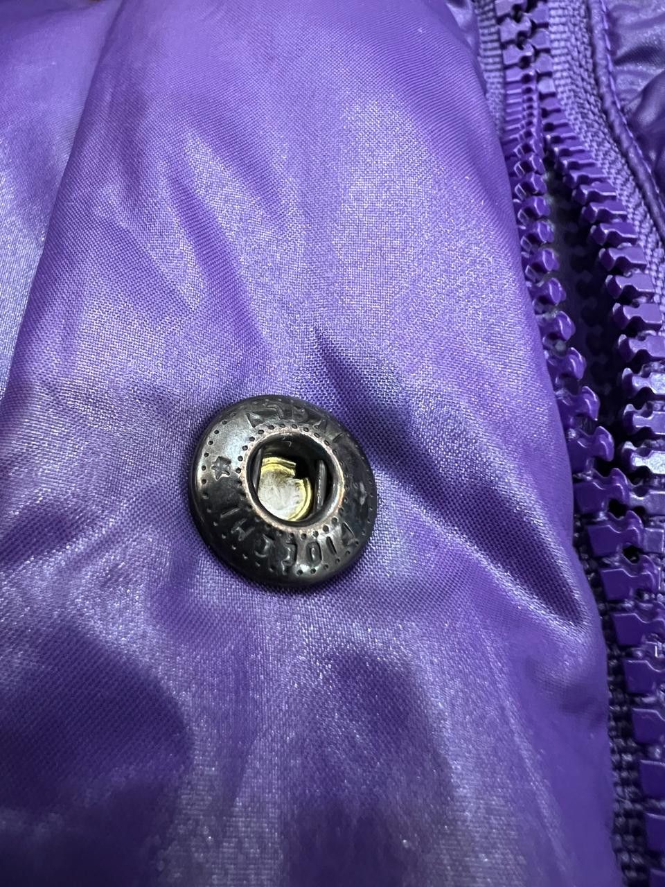 Moncler × Vintage Moncler purple womrns puffer jacket Size L / US 10 / IT 46 - 11 Thumbnail